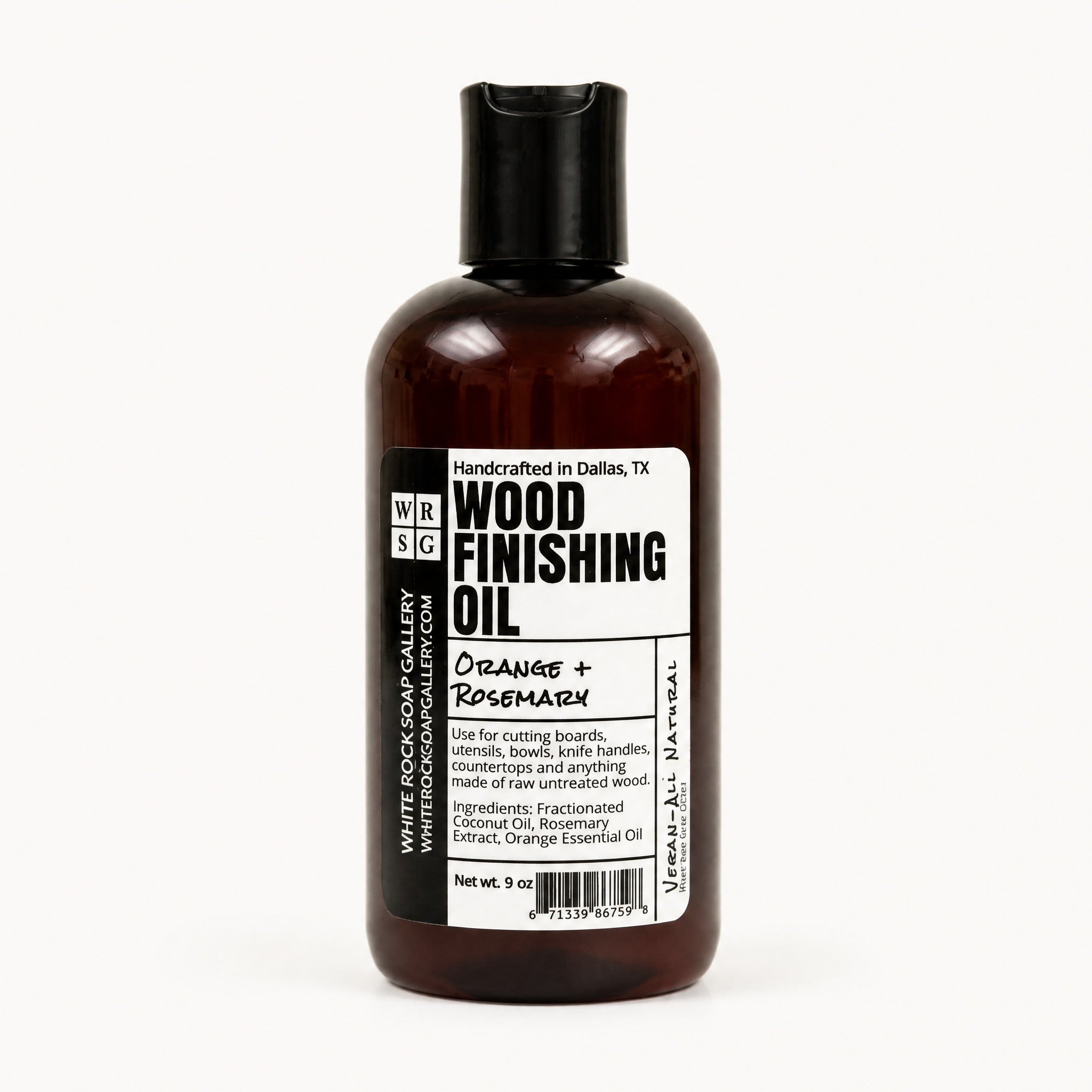 Wood Finishing Oil by White Rock Soap Gallery available from White Rock Soap Gallery in Dallas
