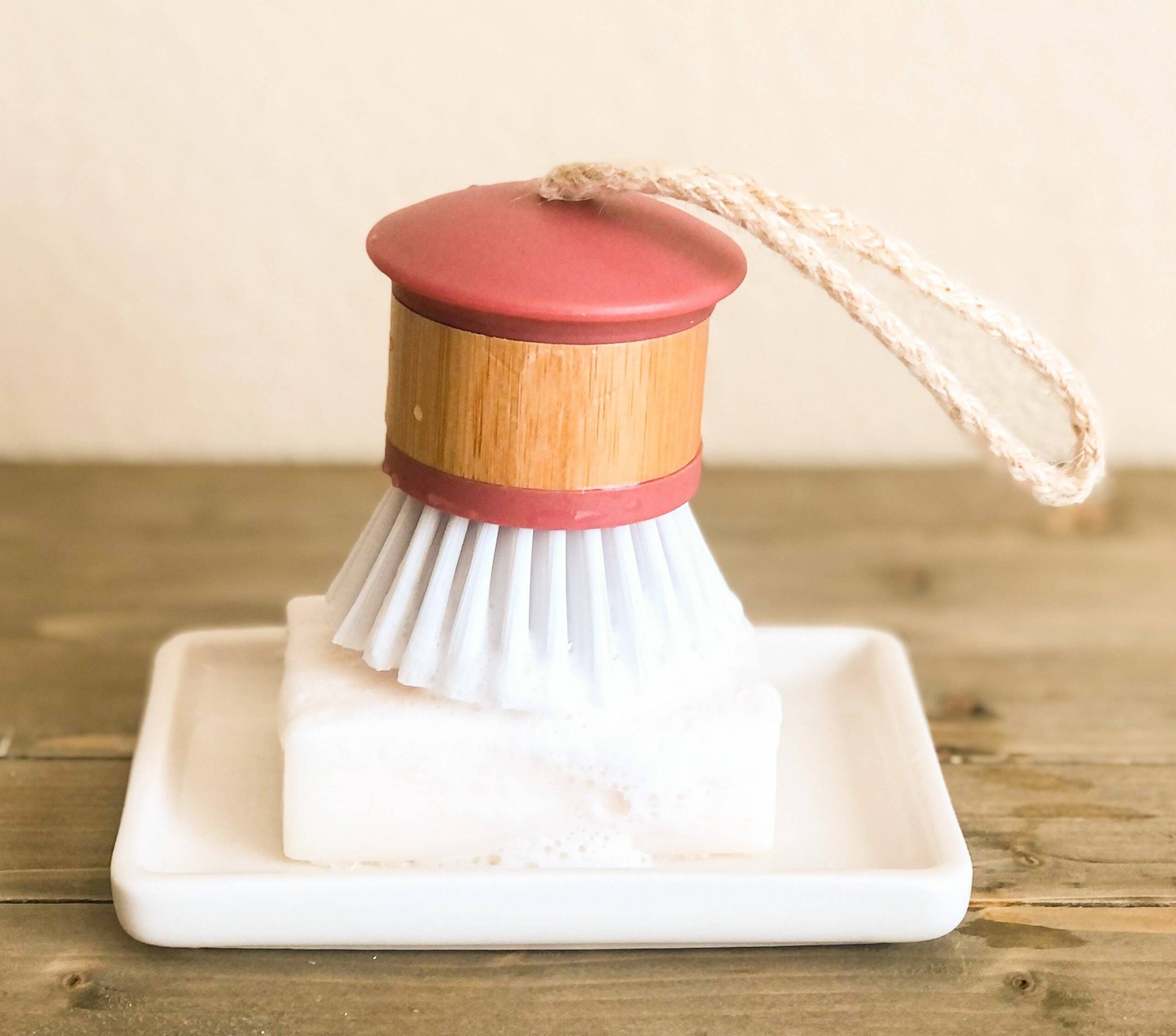 Sweet Caramel Shop - Solid Dish Soap, Lemon Soap, Vegan, Zero Waste, Non Toxic