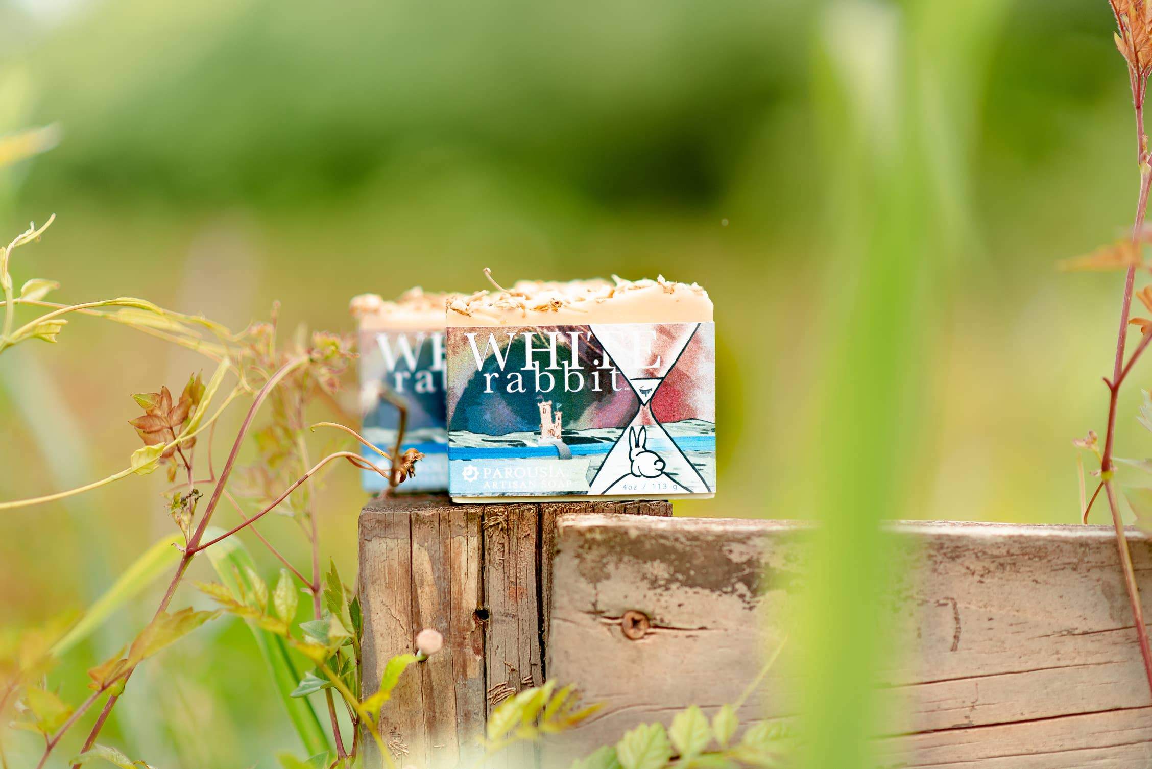 Old Factory Soap + Parousia Perfumes - Storyline Artisan Soap - White Rabbit Essential Oil Soap