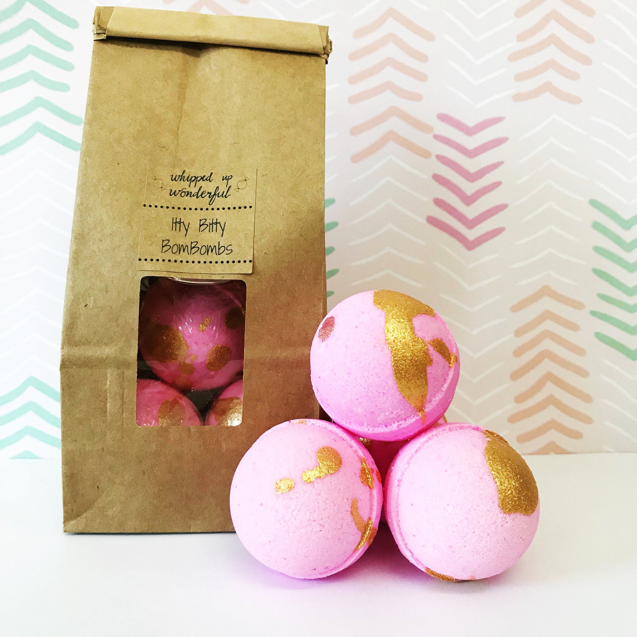 Whipped Up Wonderful - Unicorn Itty Bitty BombBombs - Mini bomba de baño - 5 piezas