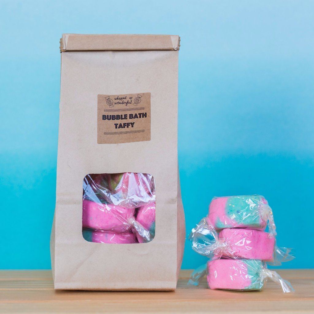 Whipped Up Wonderful - Watermelon Bubble Bath Taffy - 6 Pieces