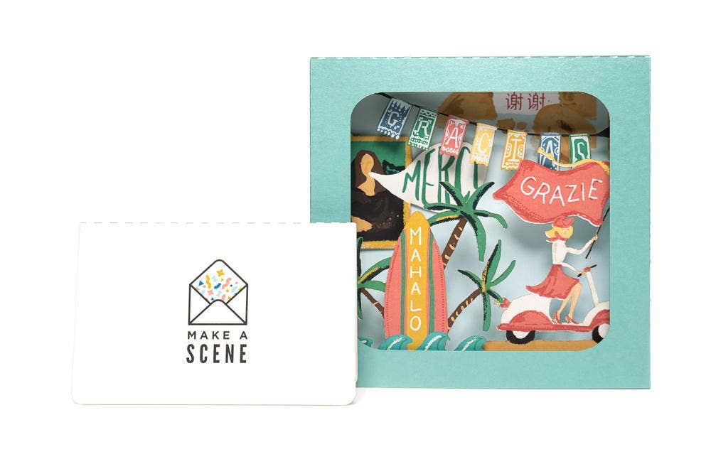 Make a Scene - Tarjeta emergente de agradecimiento