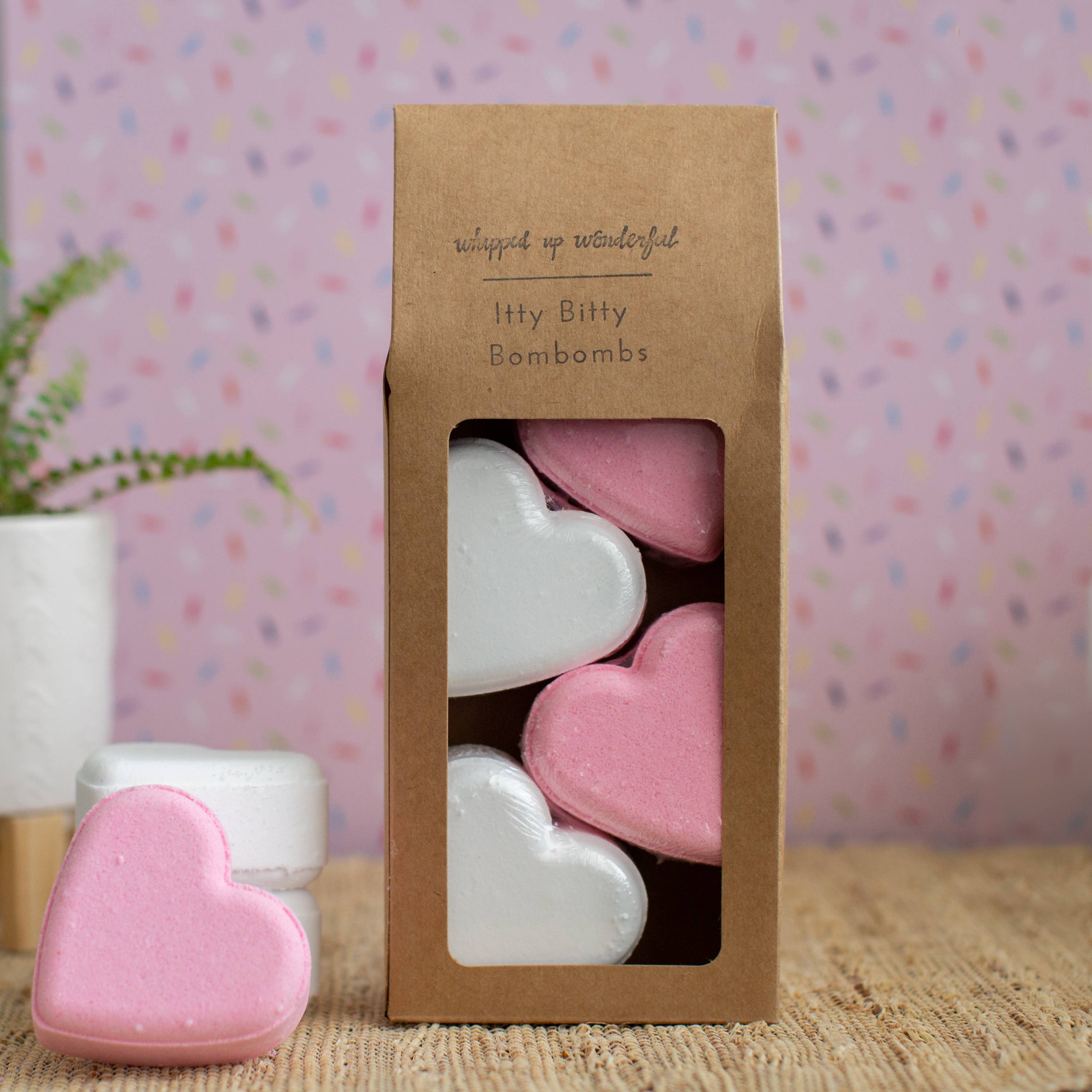 Whipped Up Wonderful - Sweetheart Bath Bomb - Rose & Milk & Honey
