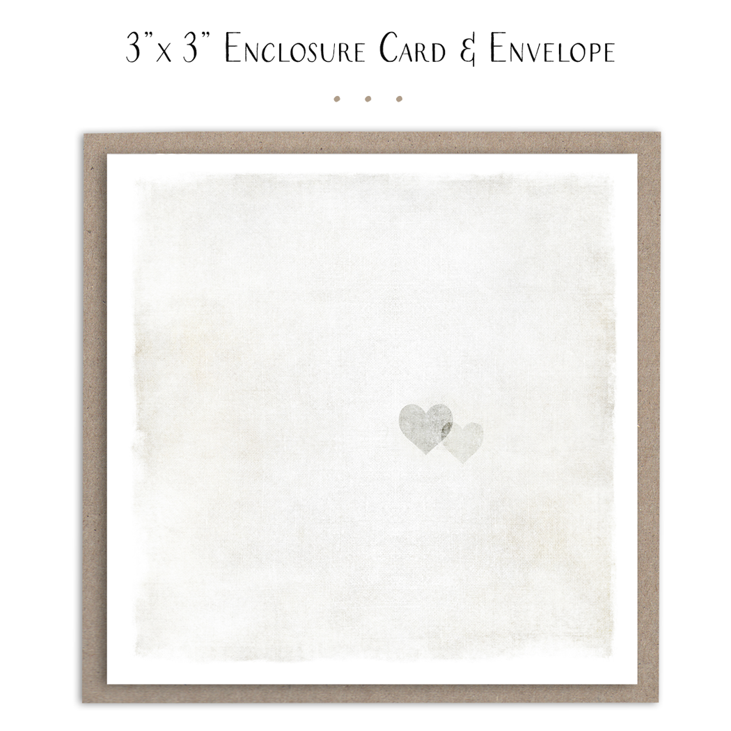 Susan Case Designs - Two Hearts Mini Card