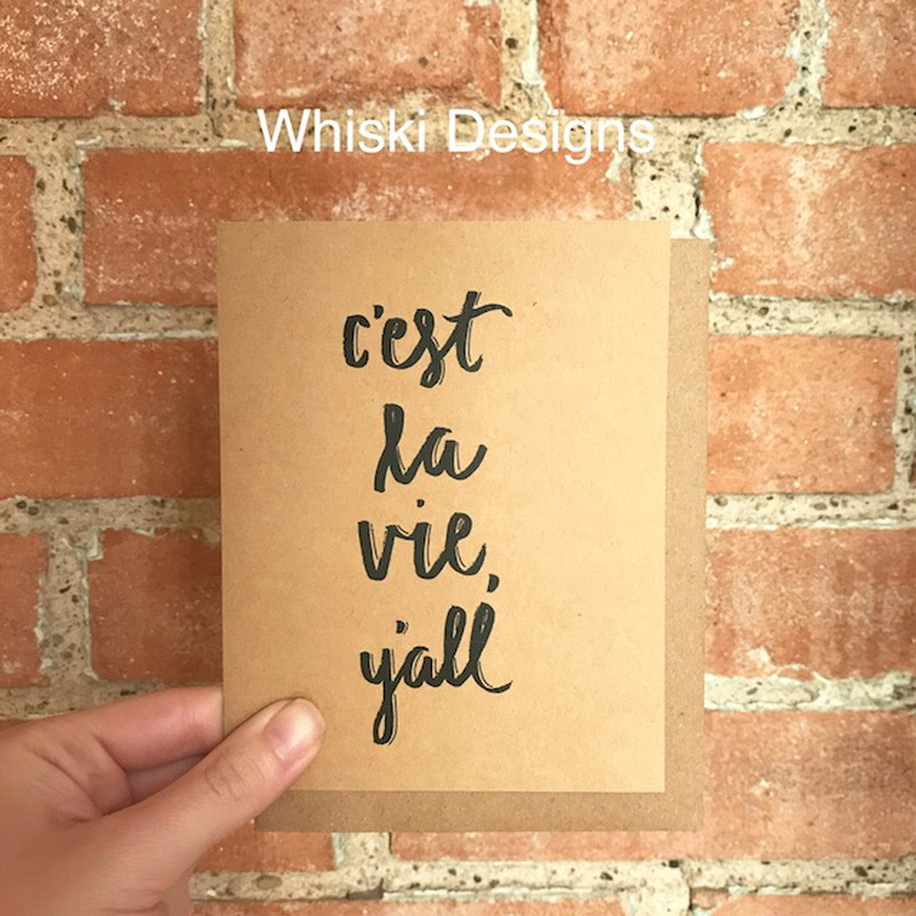Whiski Designs Greeting Card
