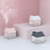 Humidificador ultrasónico del aire del humidificador portátil de la forma de la casa con el mini ventilador y la luz