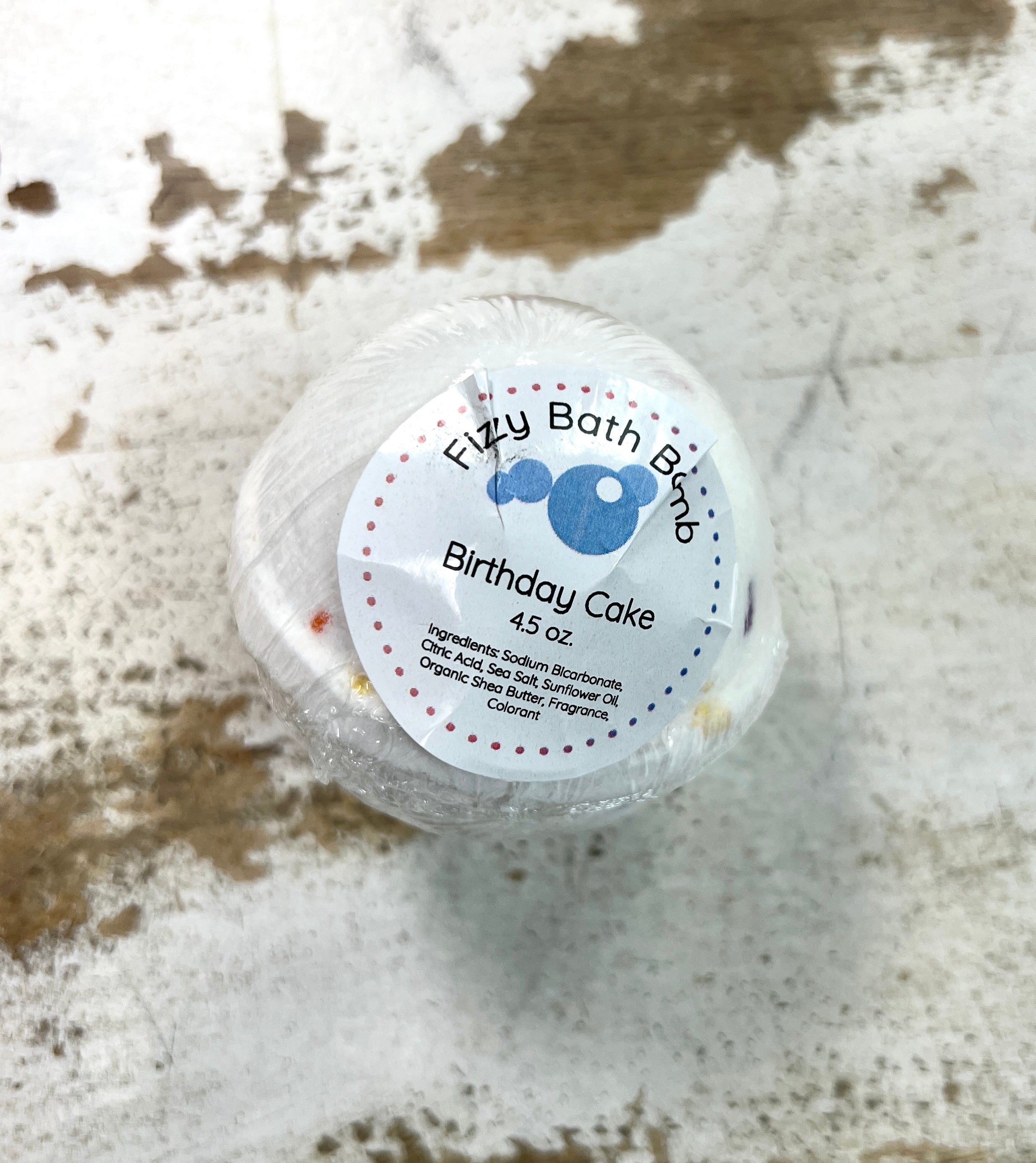 Birthday Cake Bath Bomb