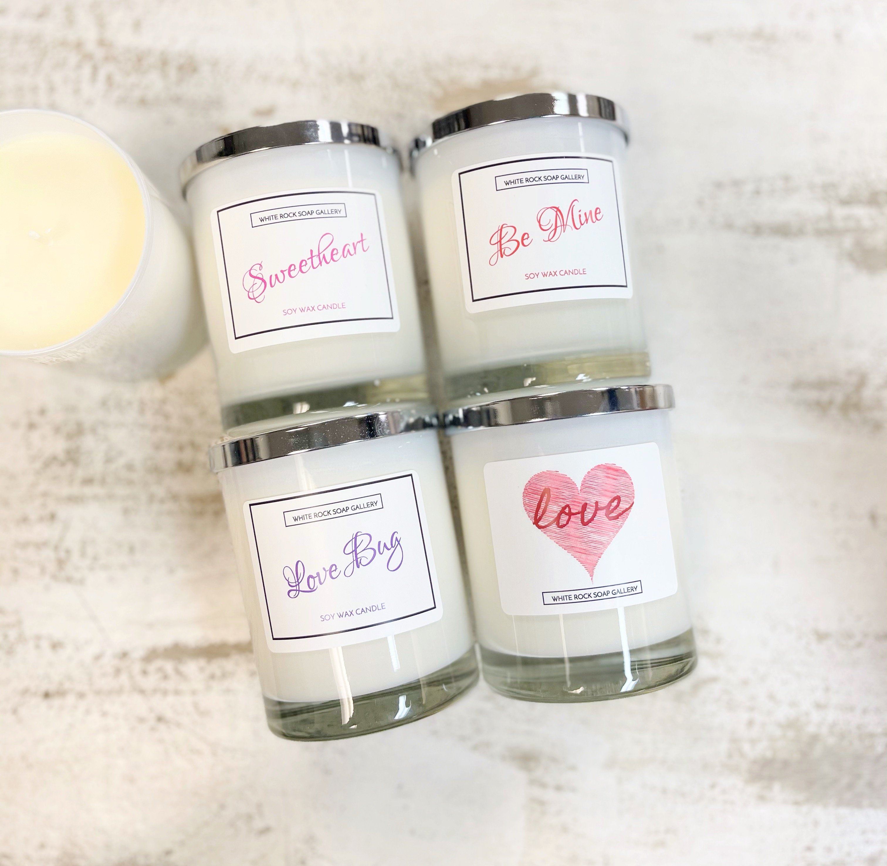 Soy Wax Candle Holiday Valentine's Day