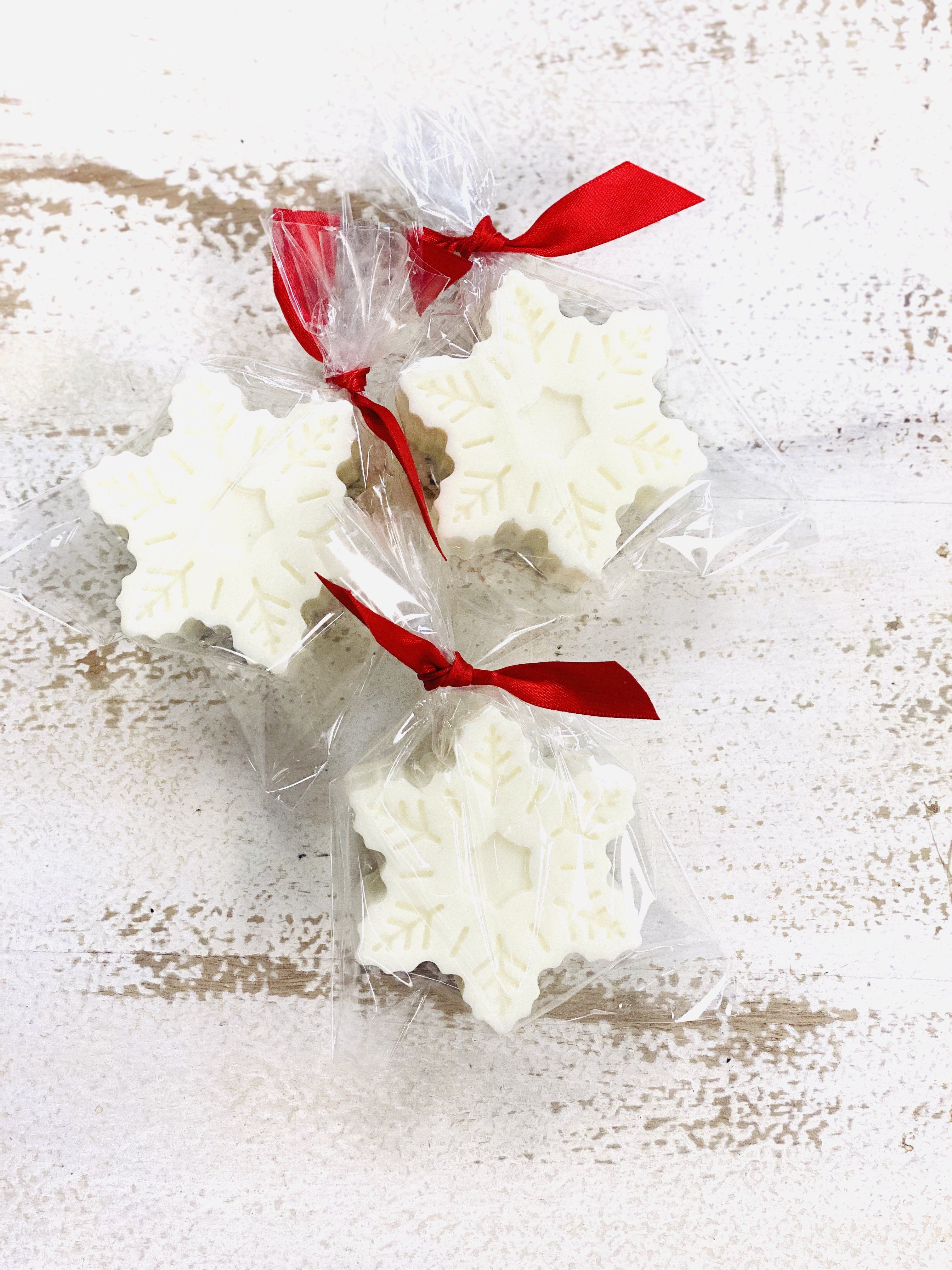 Christmas Morning Snowflake Soap