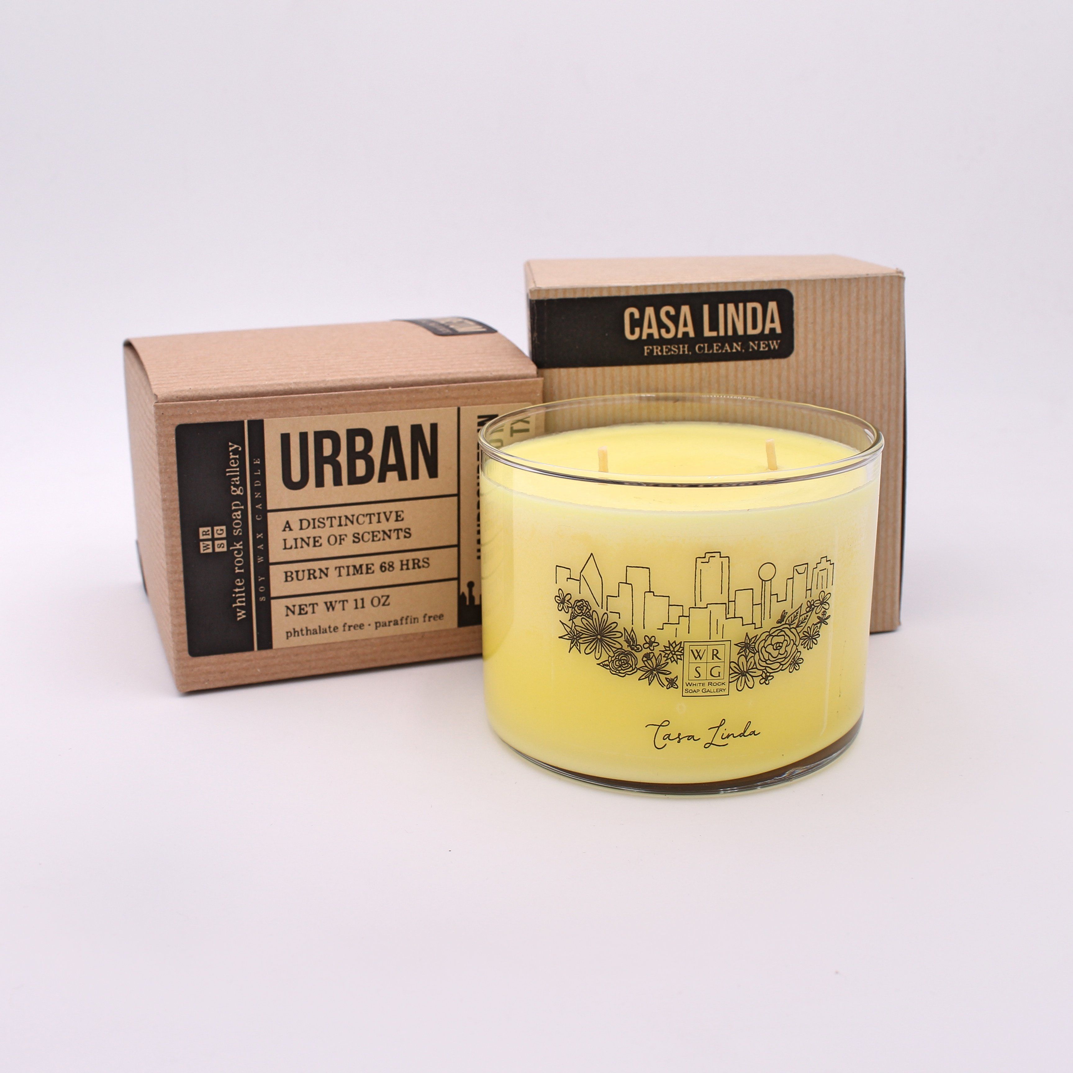 Soy Wax Candle Urban Collection