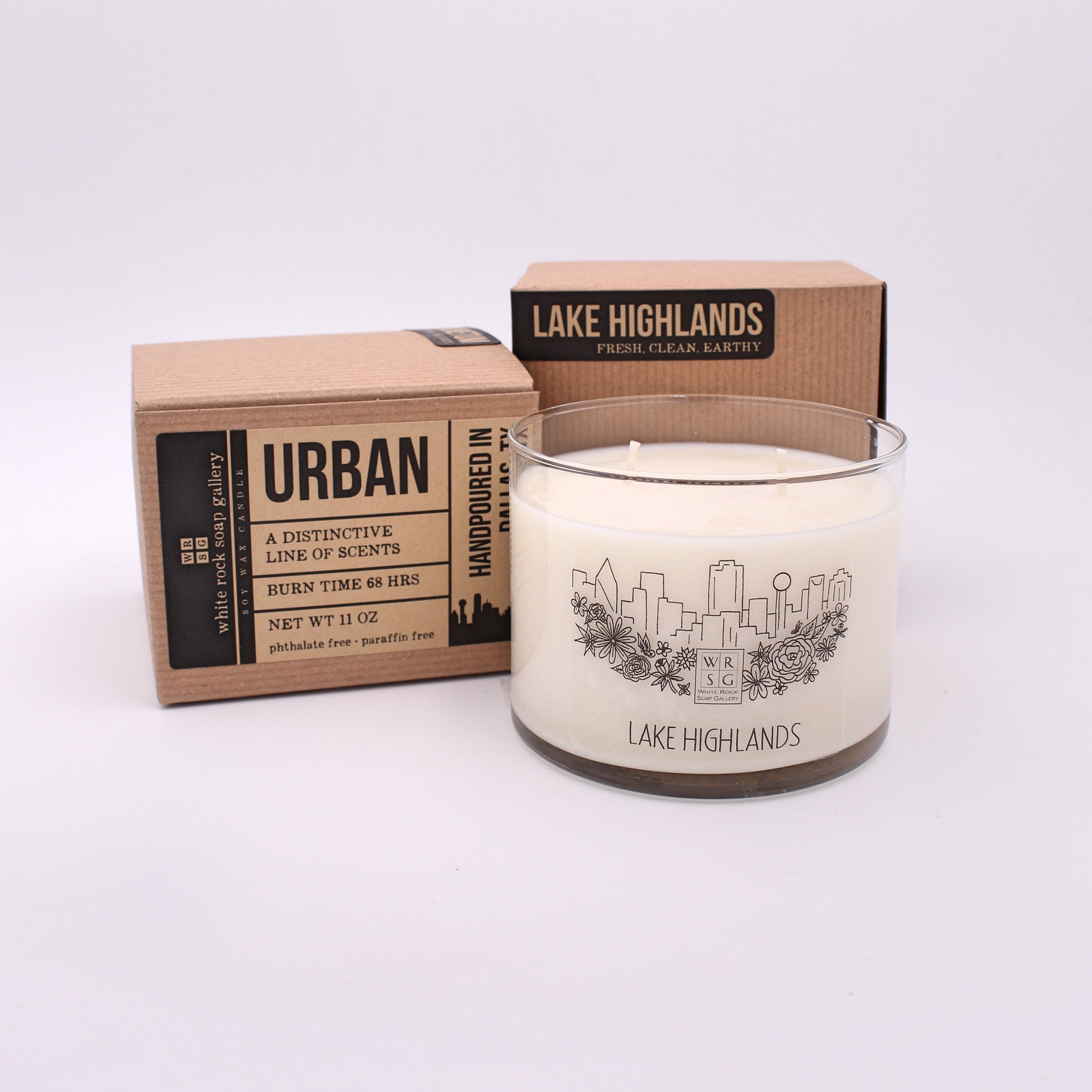 Soy Wax Candle Urban Collection