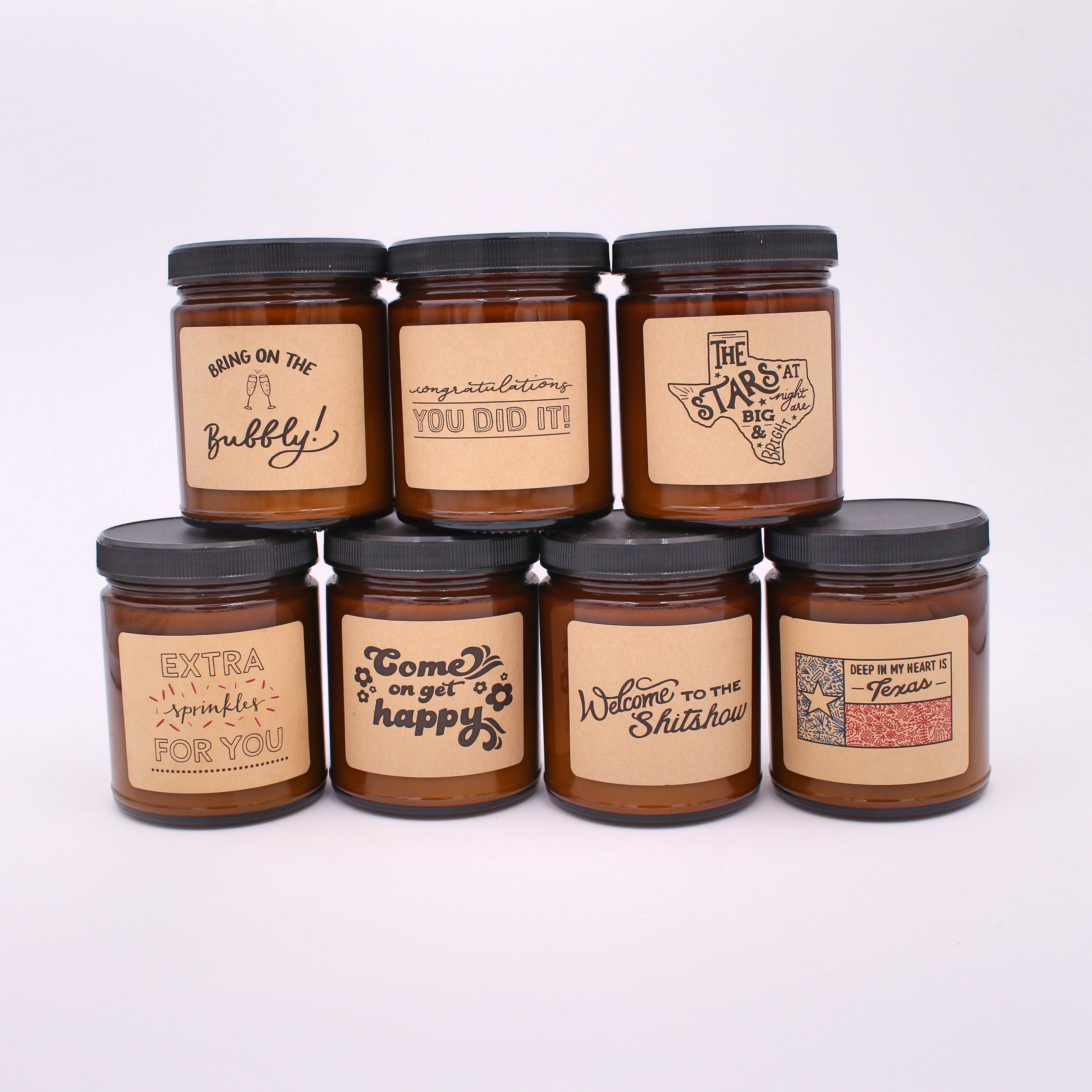 Whiski Designs Soy Wax Candle