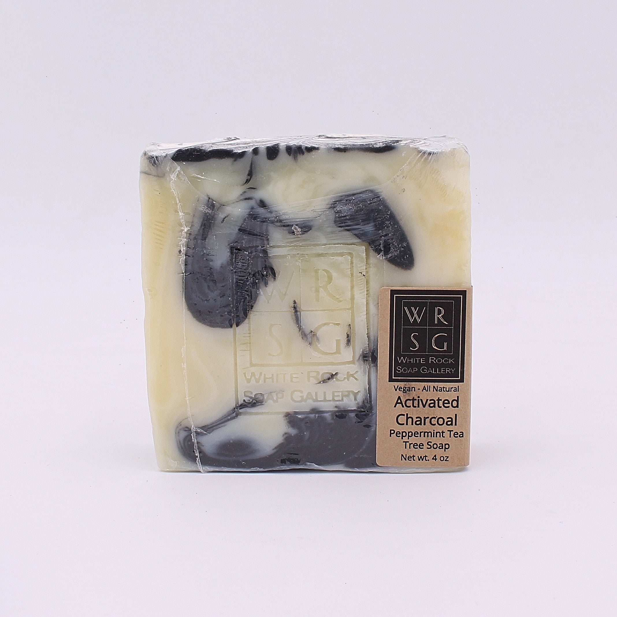 Activated Charcoal with Peppermint Tea Tree Soap
