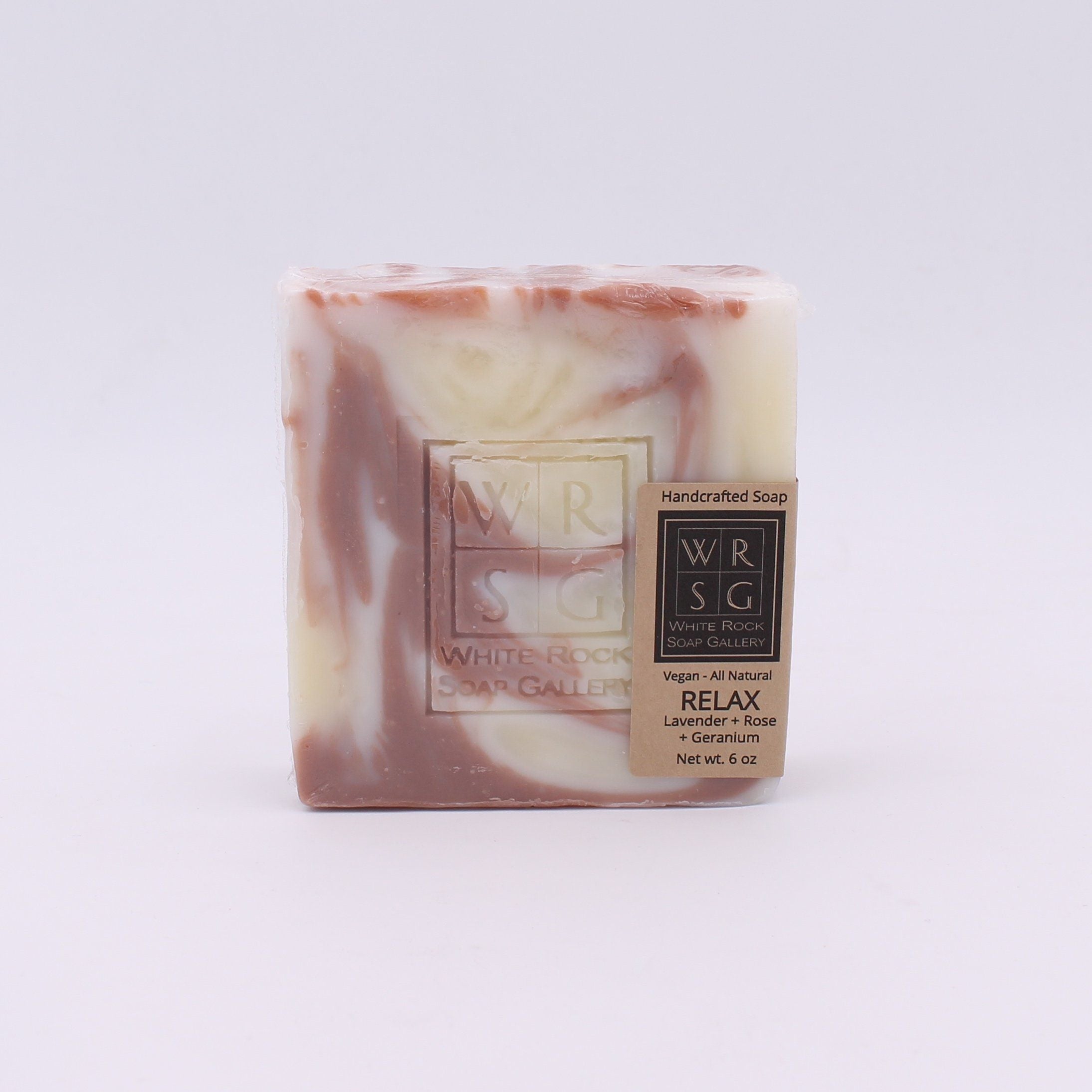 RELAX Soap with Lavender, Rose, & Geranium