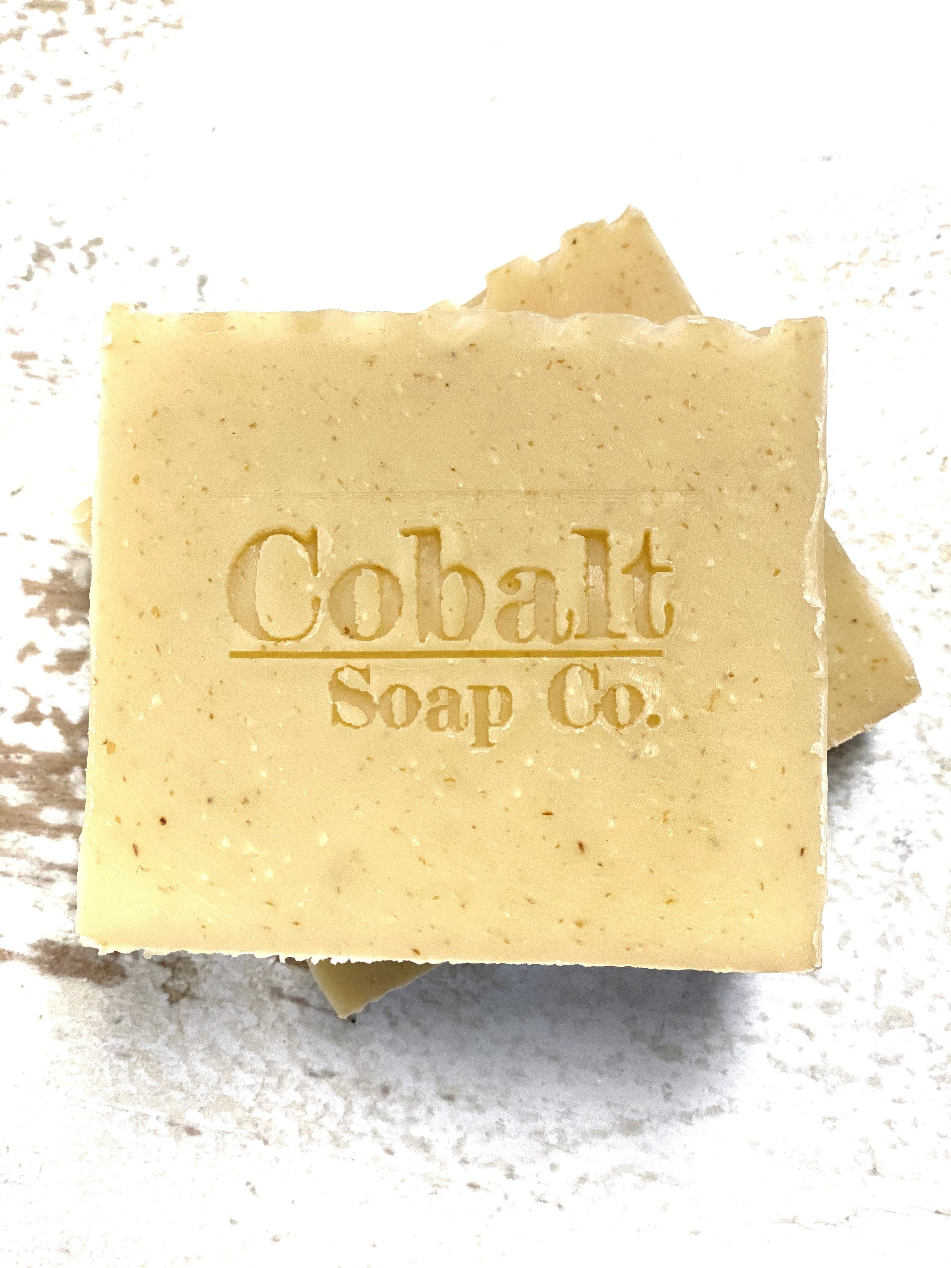 Cobalt Soap no. 3 - Oatmeal, Milk, & Honey