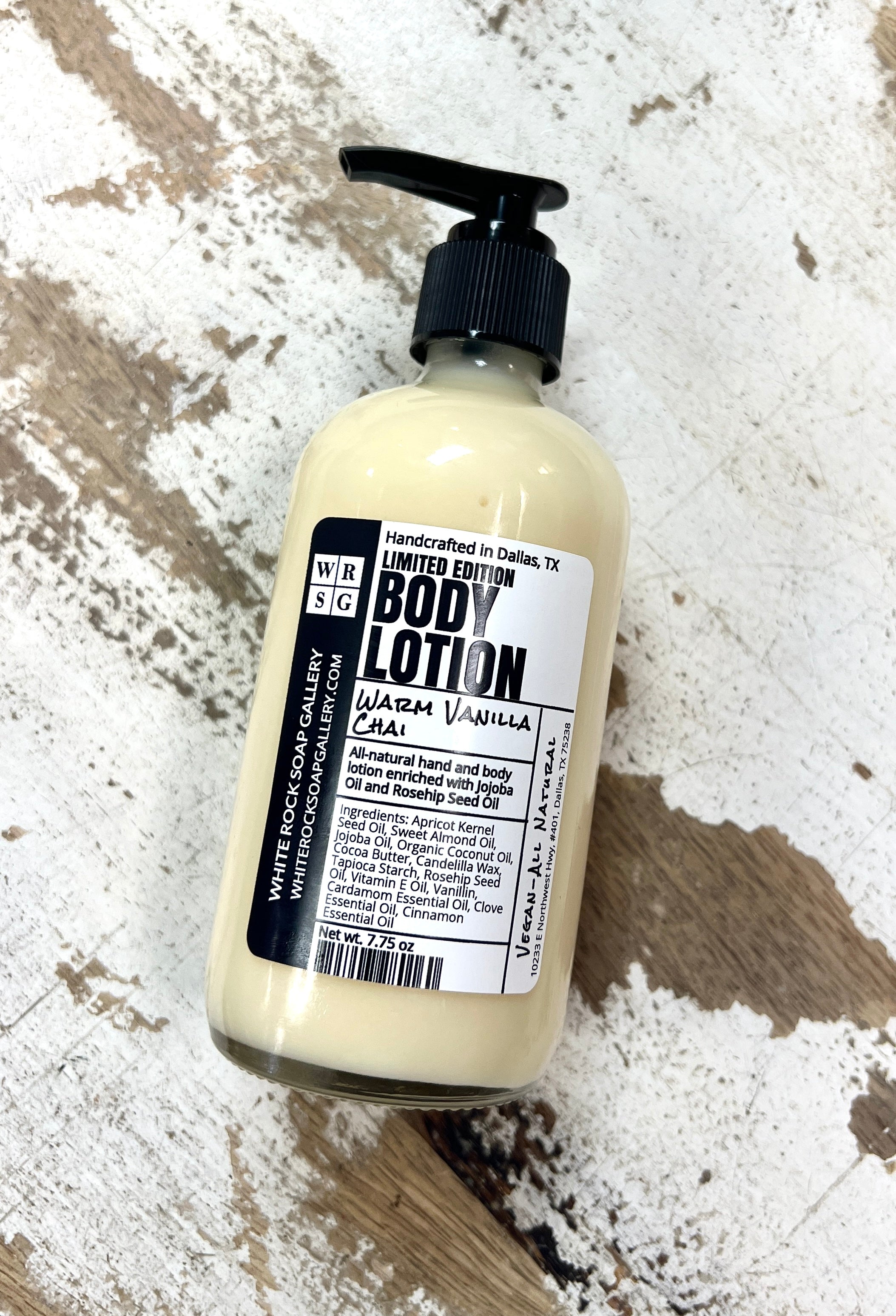 Body Lotion - Warm Vanilla Chai Limited Edition