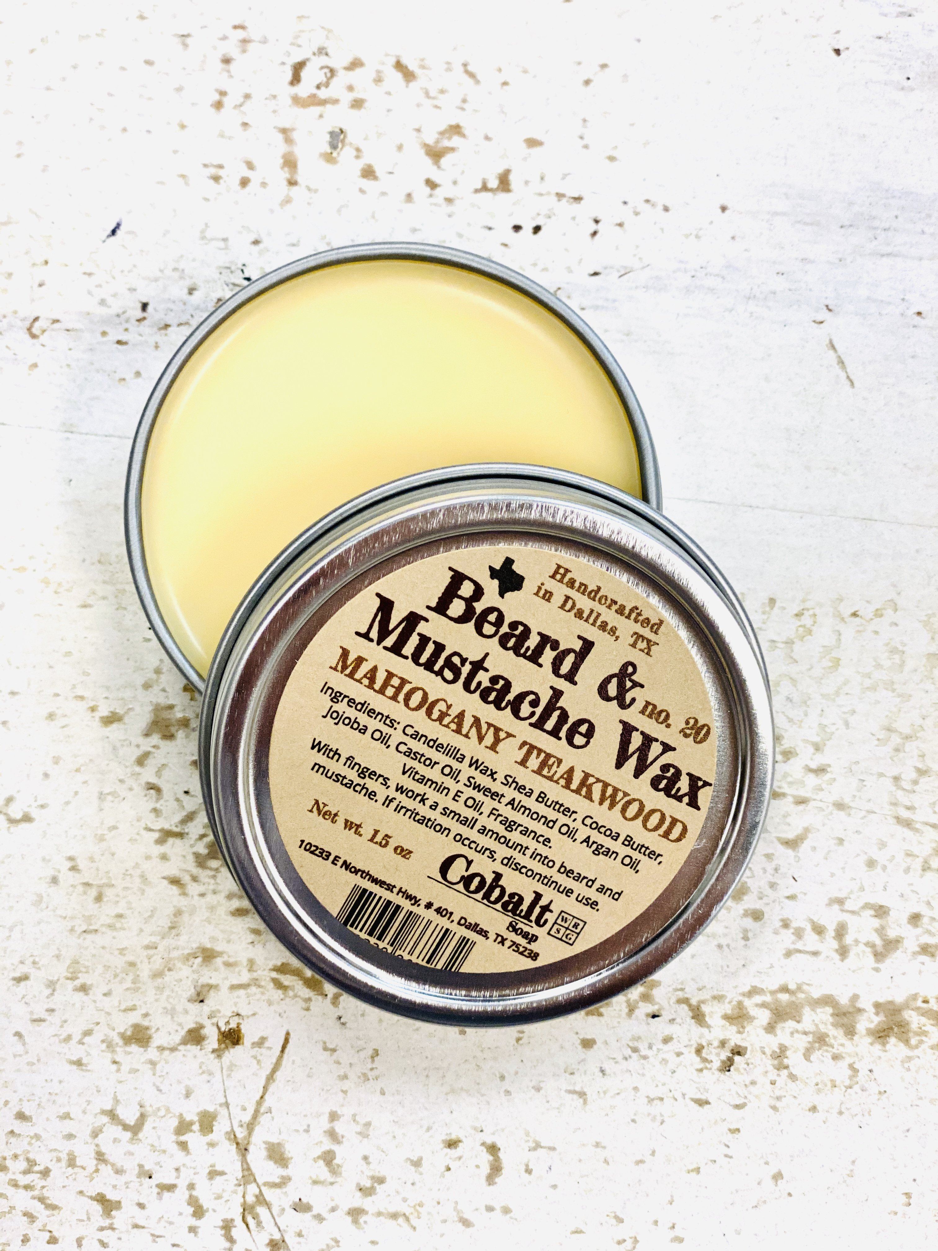 Cobalt Soap Co. Cera para barba y bigote