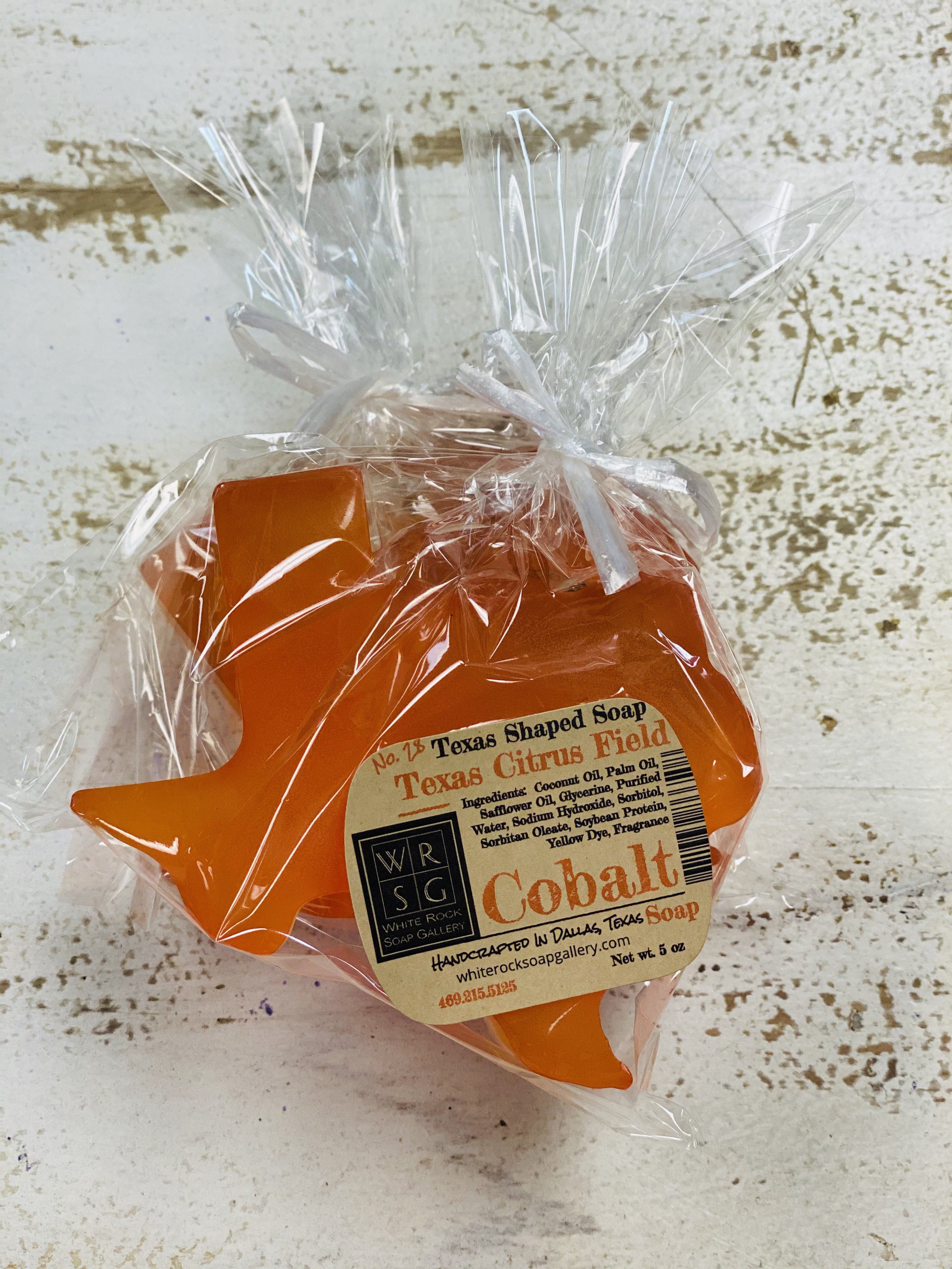 Cobalt Soap Co. Texas Shaped Soaps