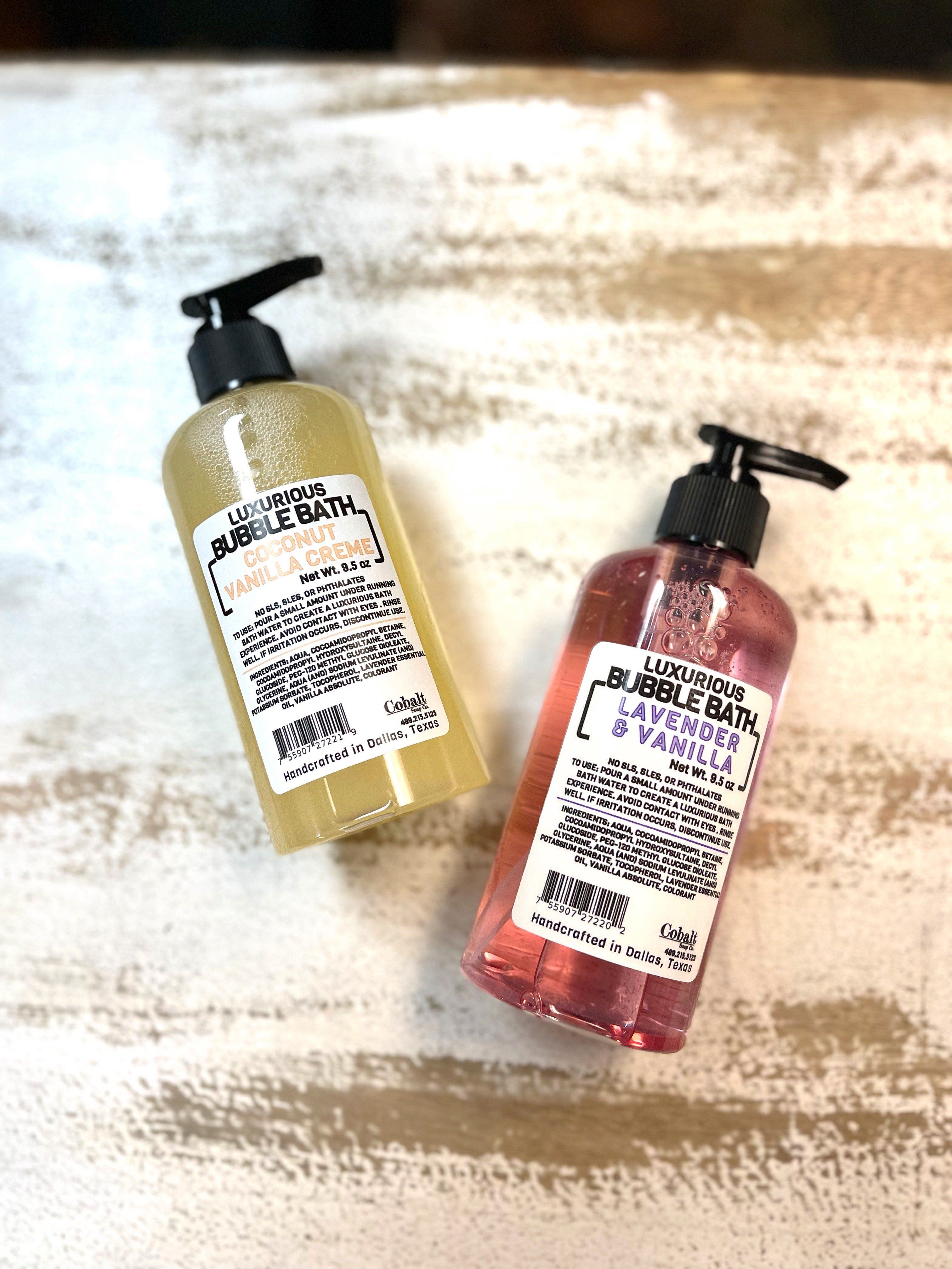 Baño de burbujas de lujo de Cobalt Soap Co.