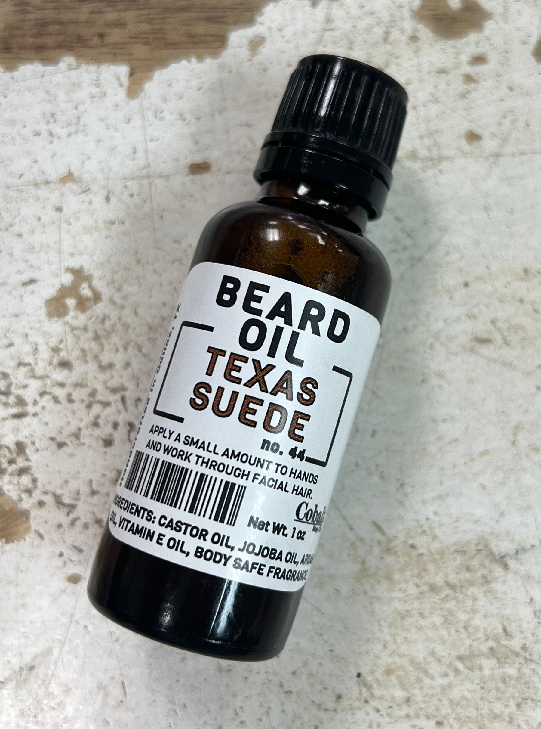 Cobalt Soap Co. Texas Suede Beard Oil