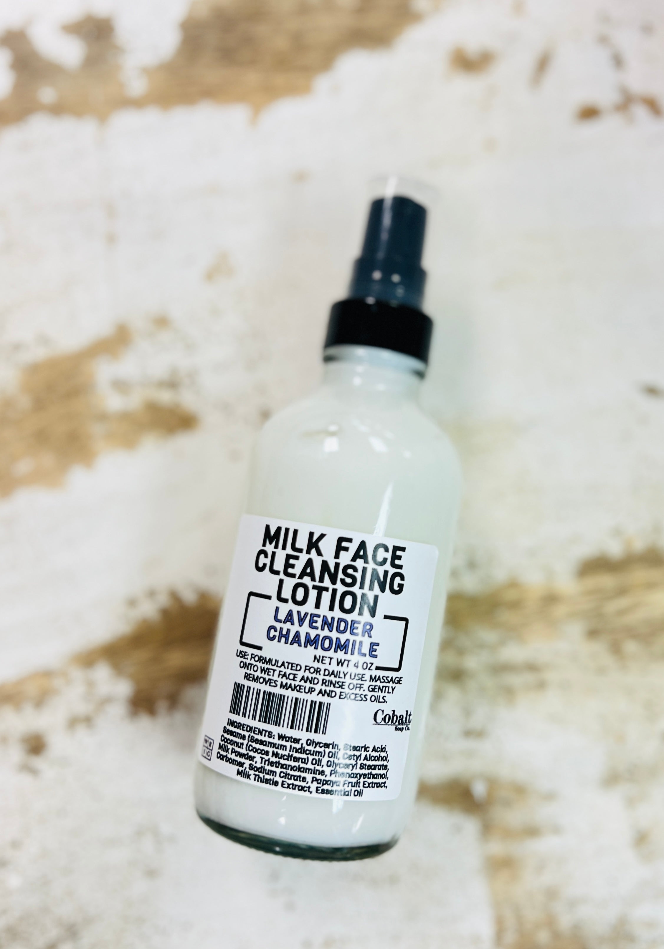 Cobalt Soap Co. Milk Face Cleansing Lotion