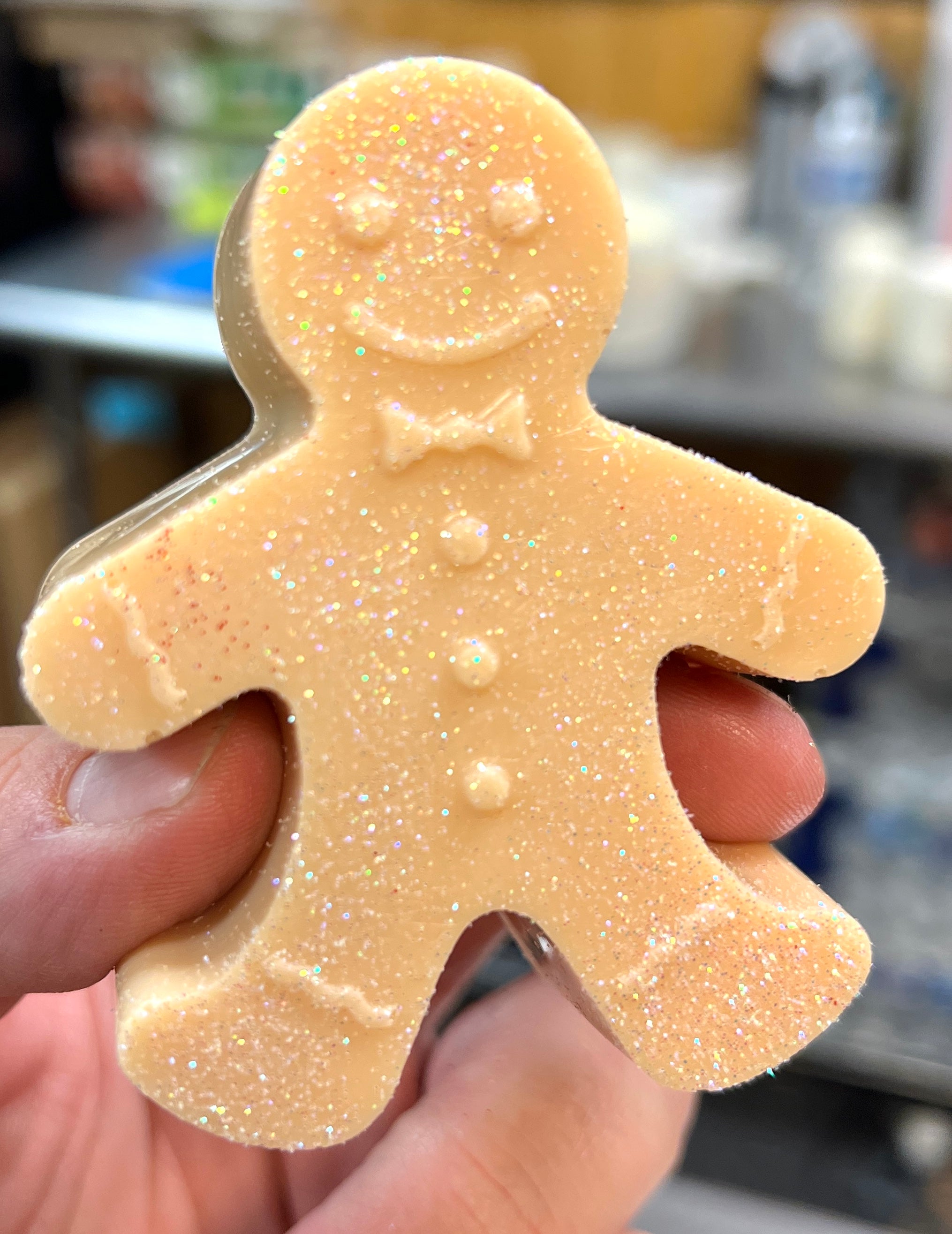 Cookie Shaped Holiday Soap
