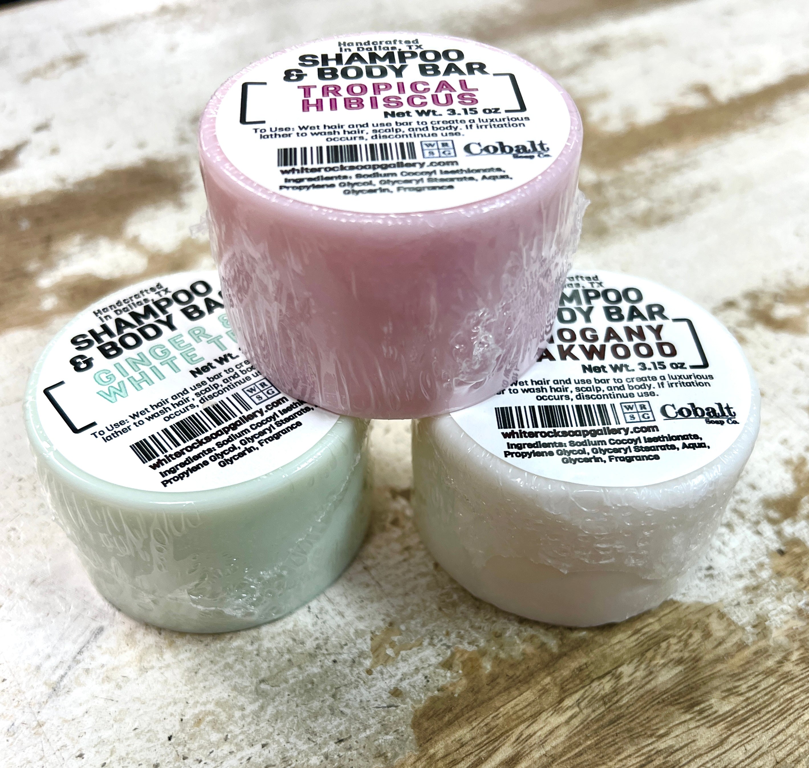 Cobalt Soap Co. Shampoo & Body Bar