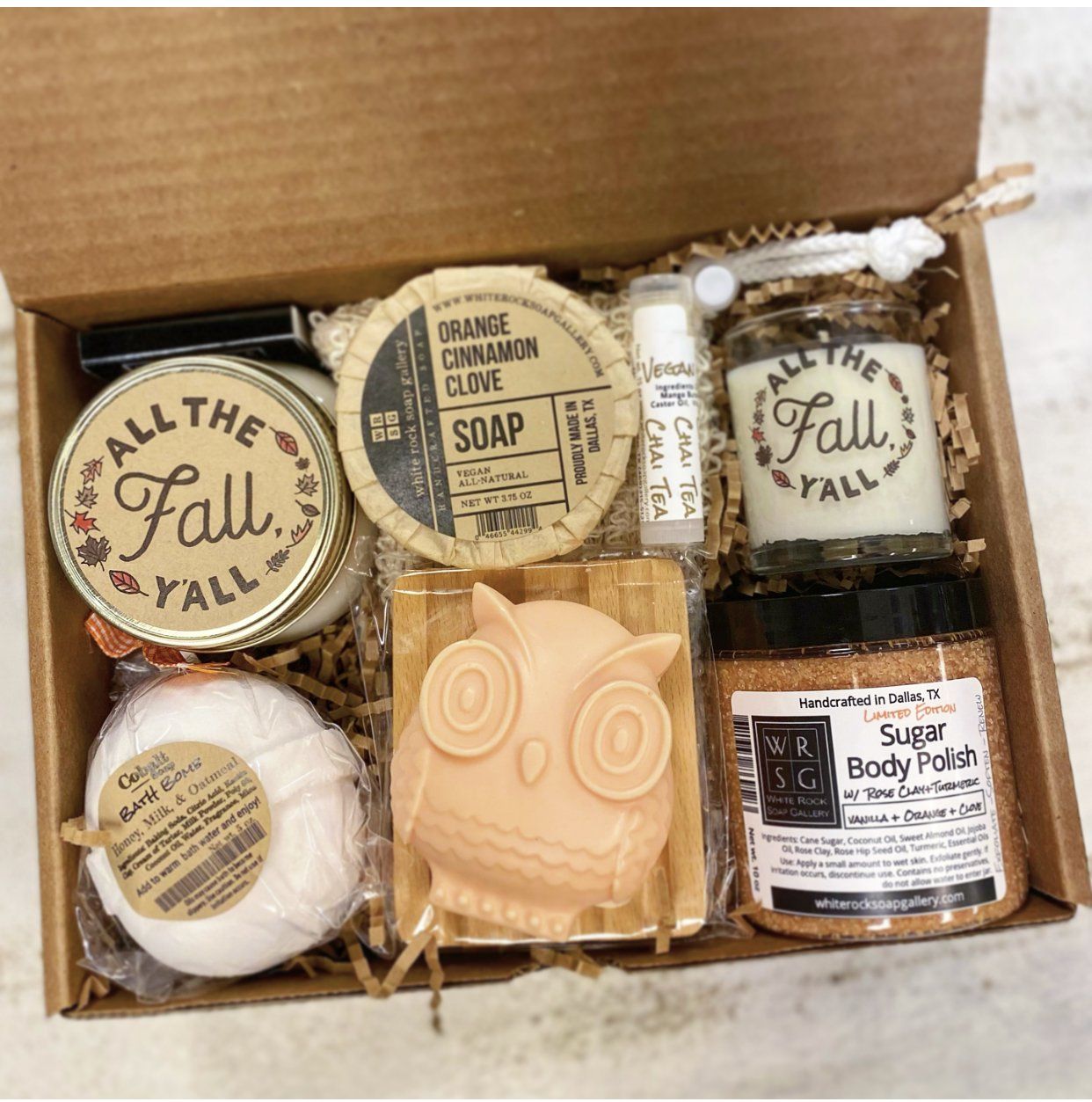 Set de regalo de bienvenida de otoño
