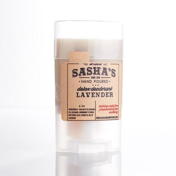 Sasha's Hand Poured Deodorant - White Rock Soap Gallery
