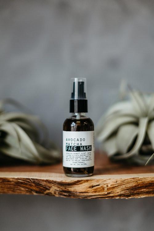 Moon Rivers Naturals Avocado Matcha Face Wash