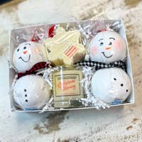 Snowman Bath Gift Set