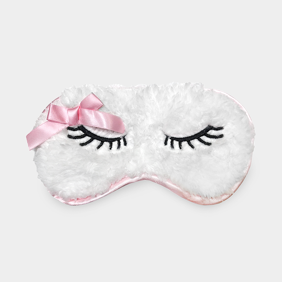 Bath Accessories Company - Antifaz de raso de animal lanudo