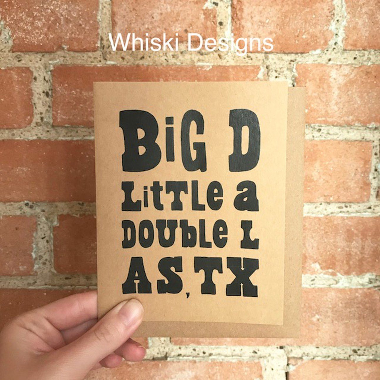 Whiski Designs Greeting Card