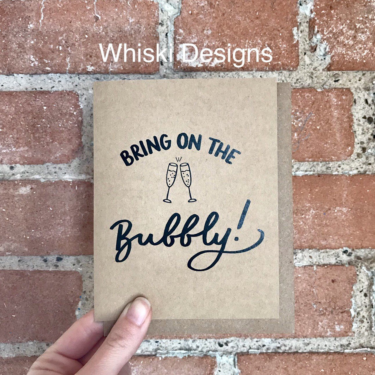Whiski Designs Greeting Card
