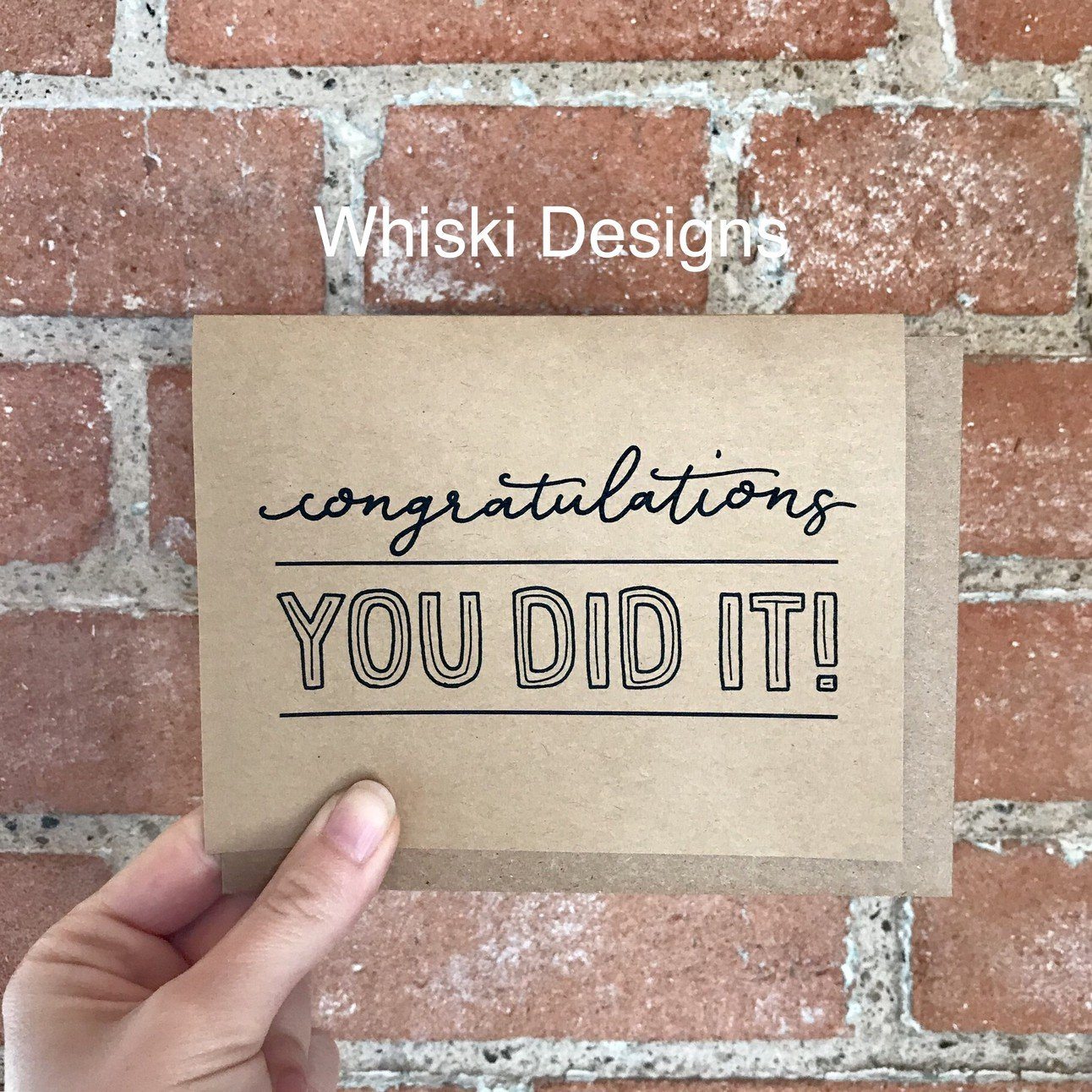 Whiski Designs Greeting Card