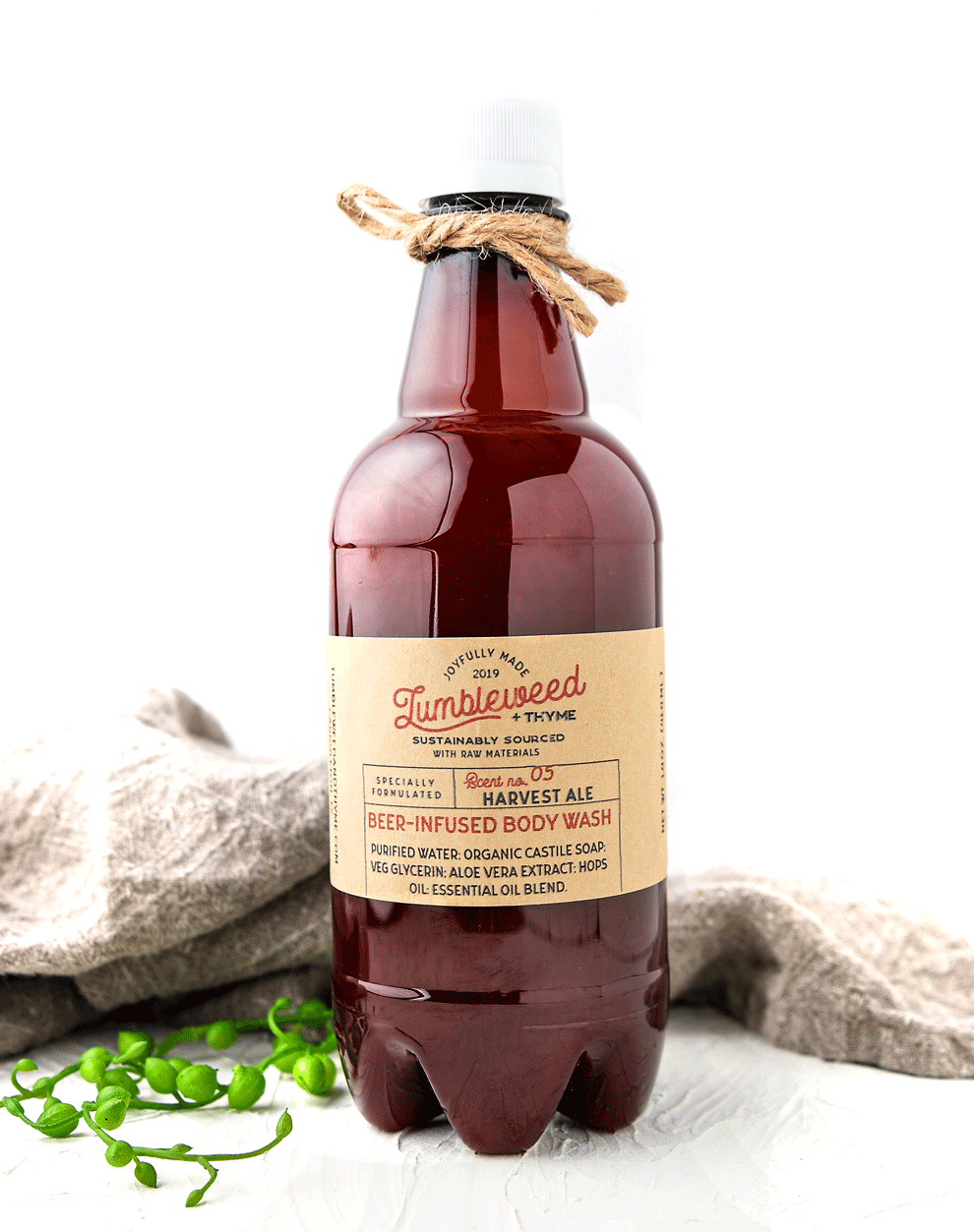 A Joy Forever Bath, Body+Candles - Shower on Tap Beer-Infused Body Wash