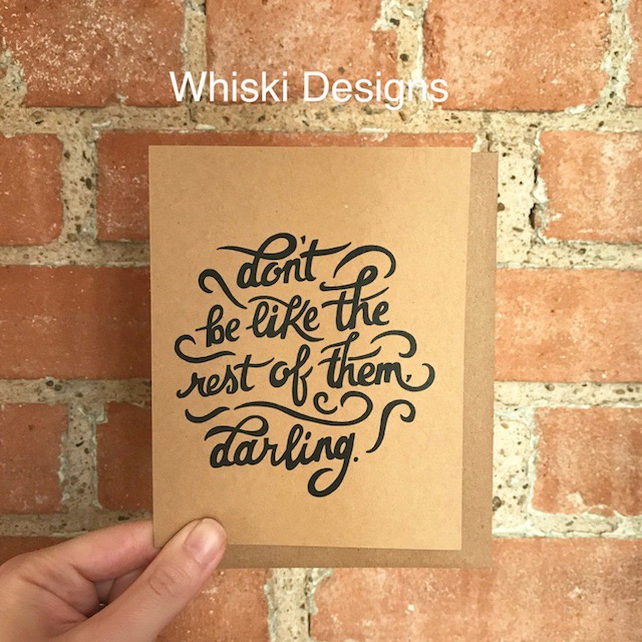 Whiski Designs Greeting Card