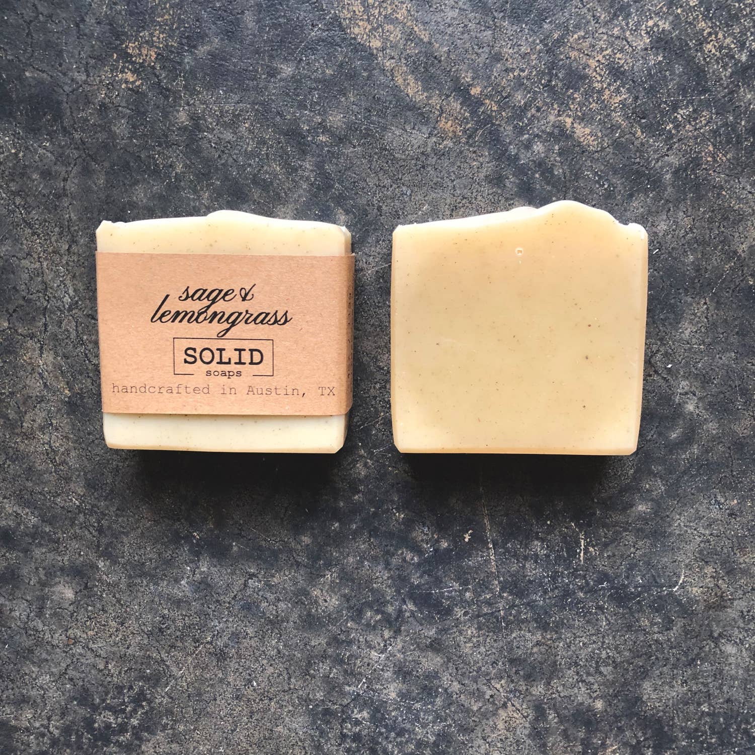 Solid Soaps - Sage & Lemongrass