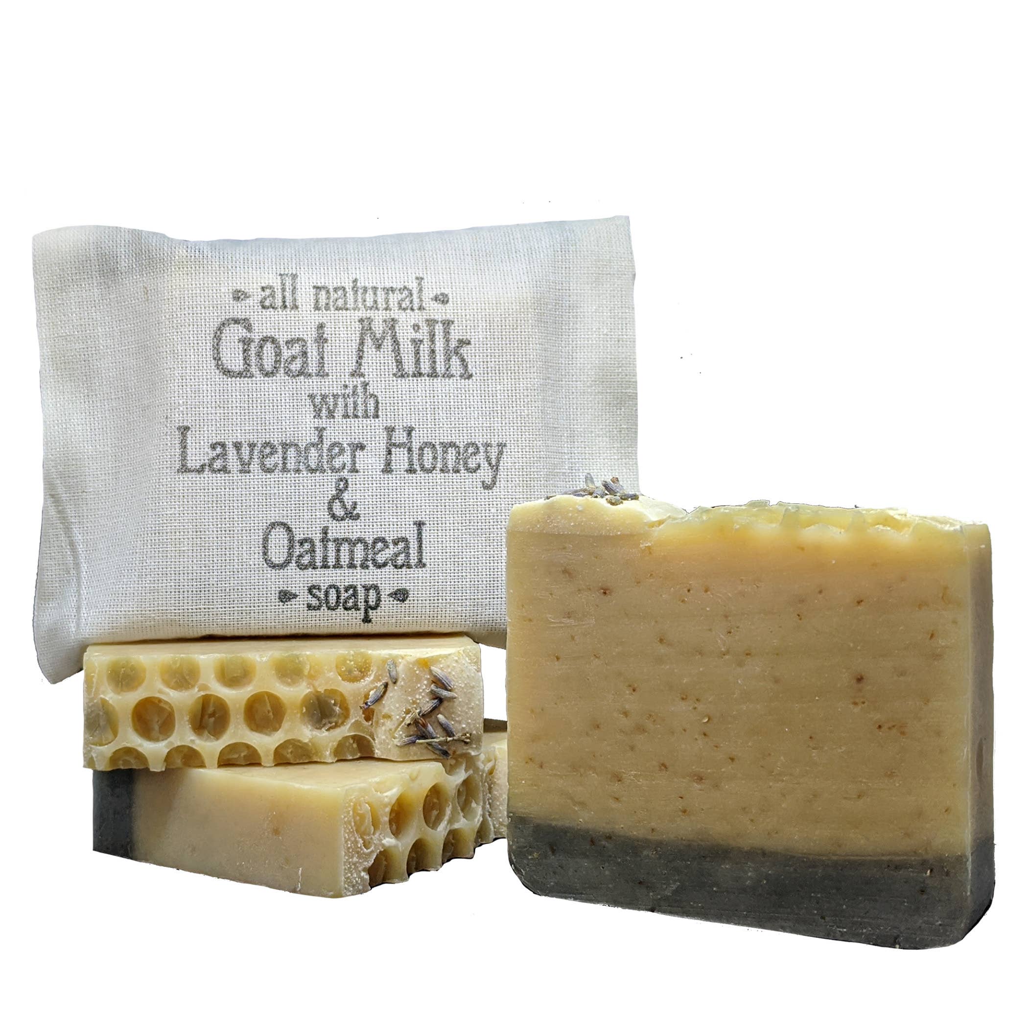 humblelove - Bar Soap - Goat Milk with Lavender Honey & Oatmeal