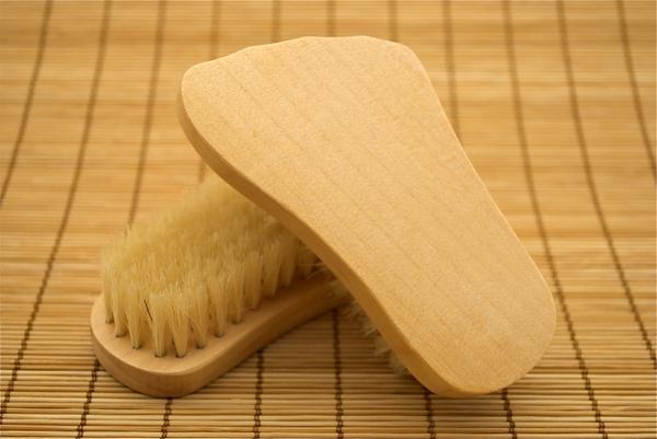 Foot Shaped Brush
