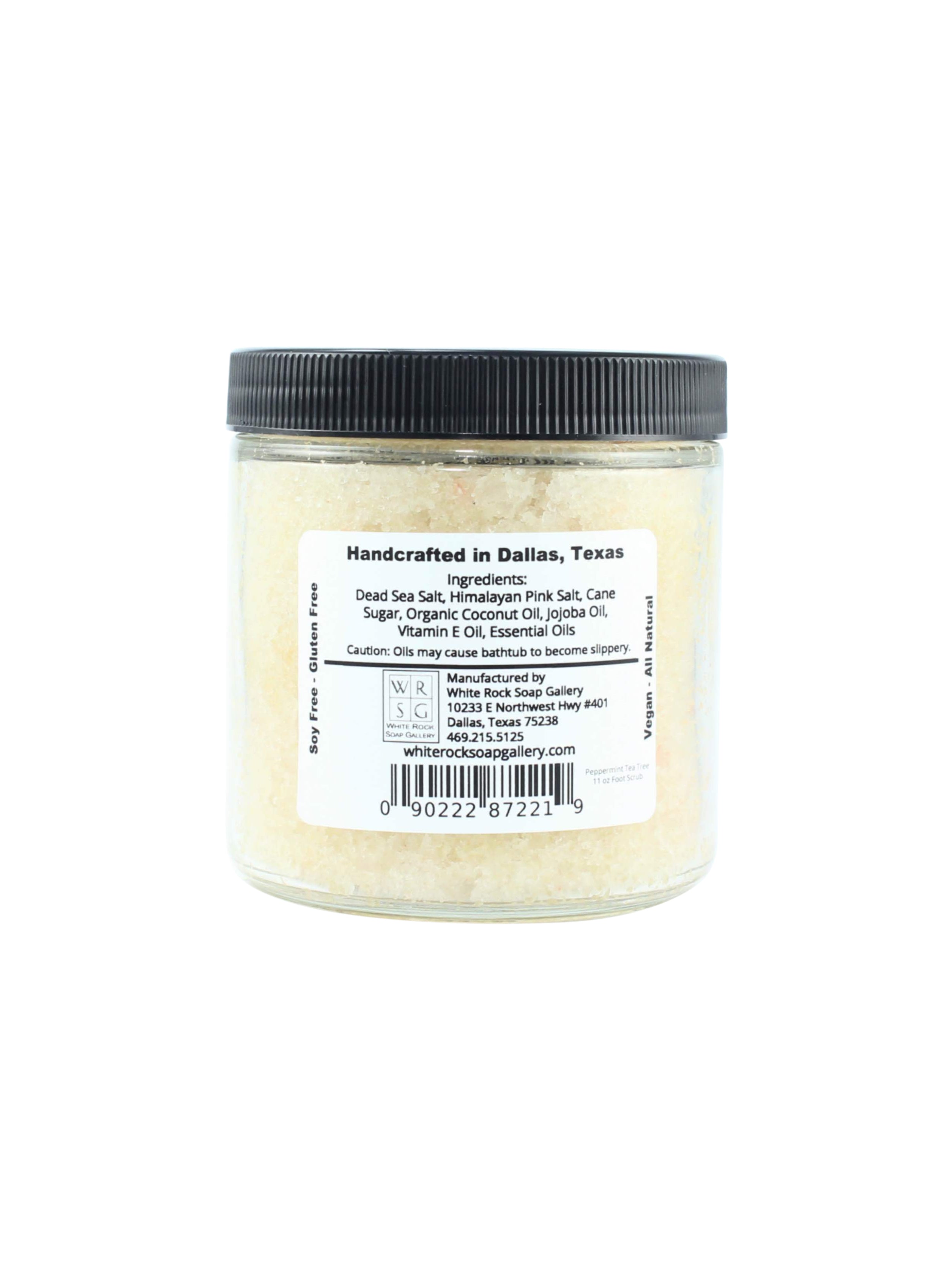 Dead Sea Salt & Sugar Foot Scrub – PeppermintTea Tree (19 oz)
