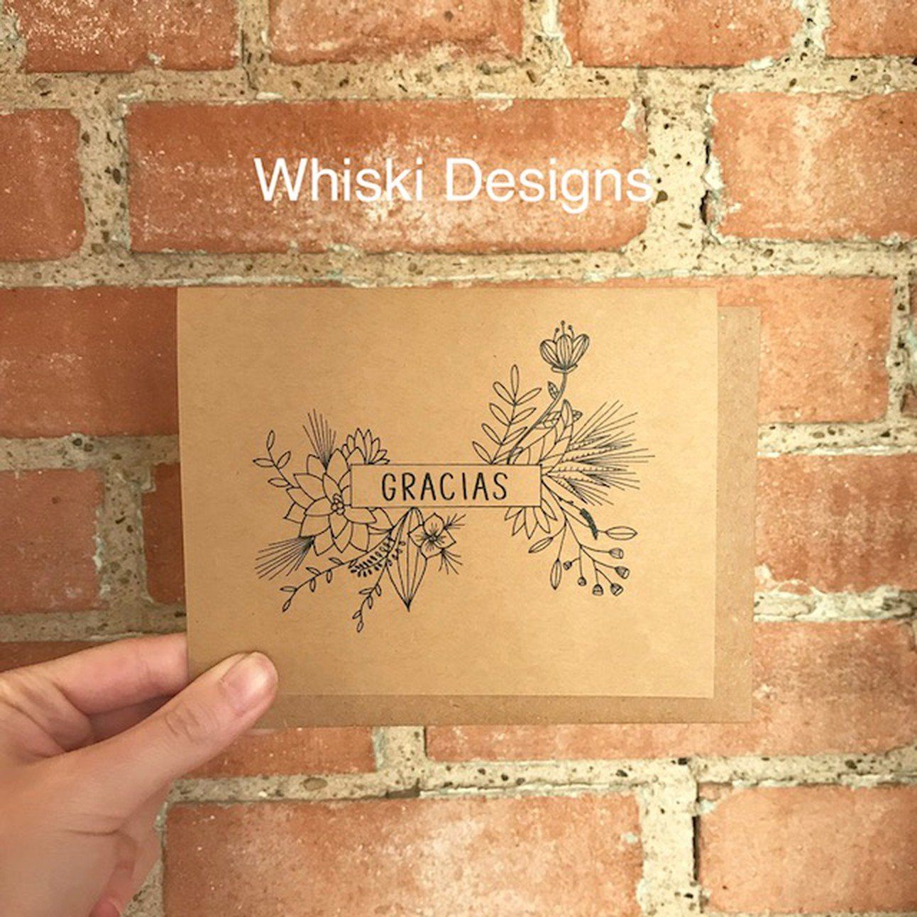 Whiski Designs Greeting Card