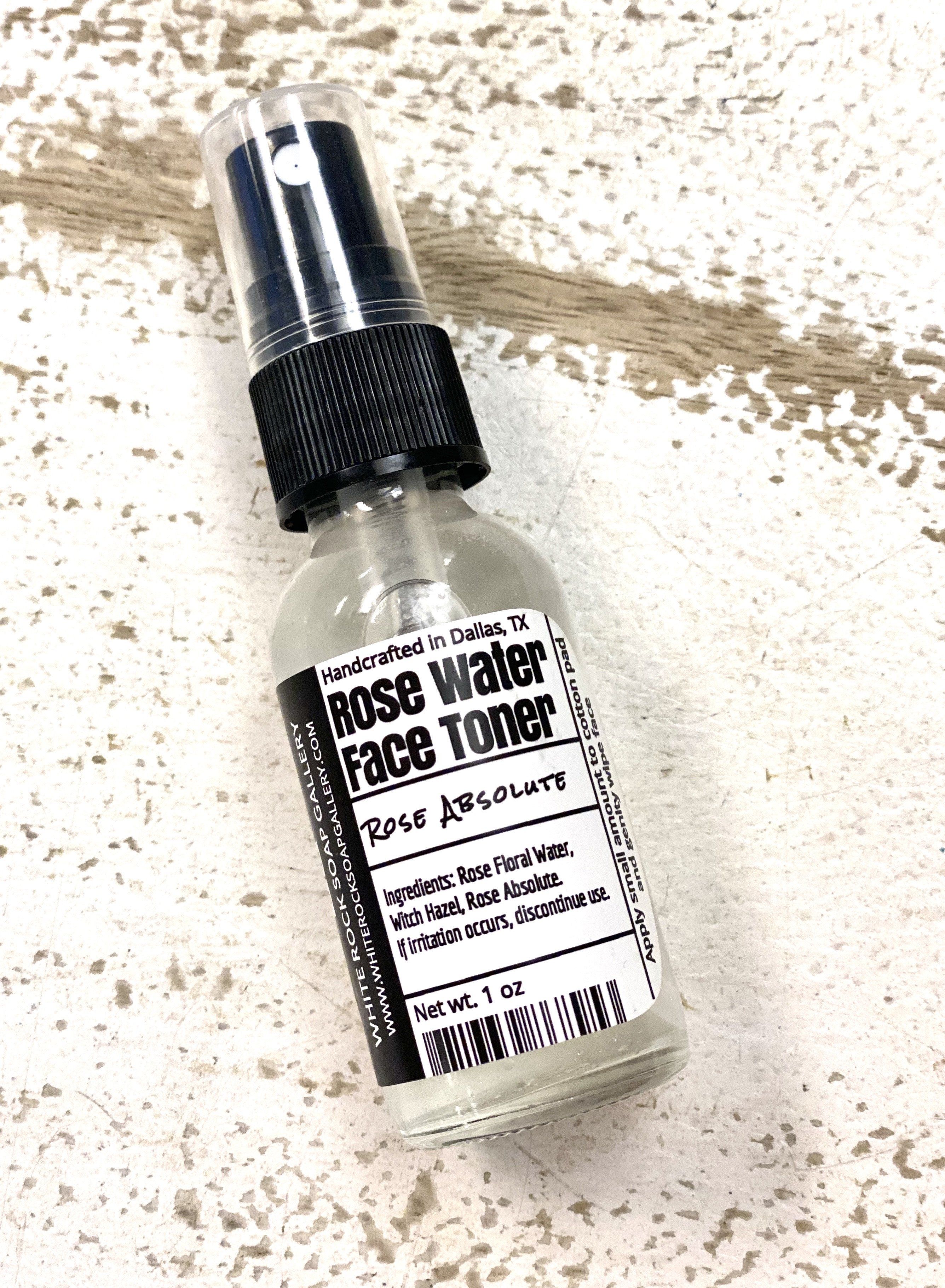 Rose Water Facial Toner- Travel Size