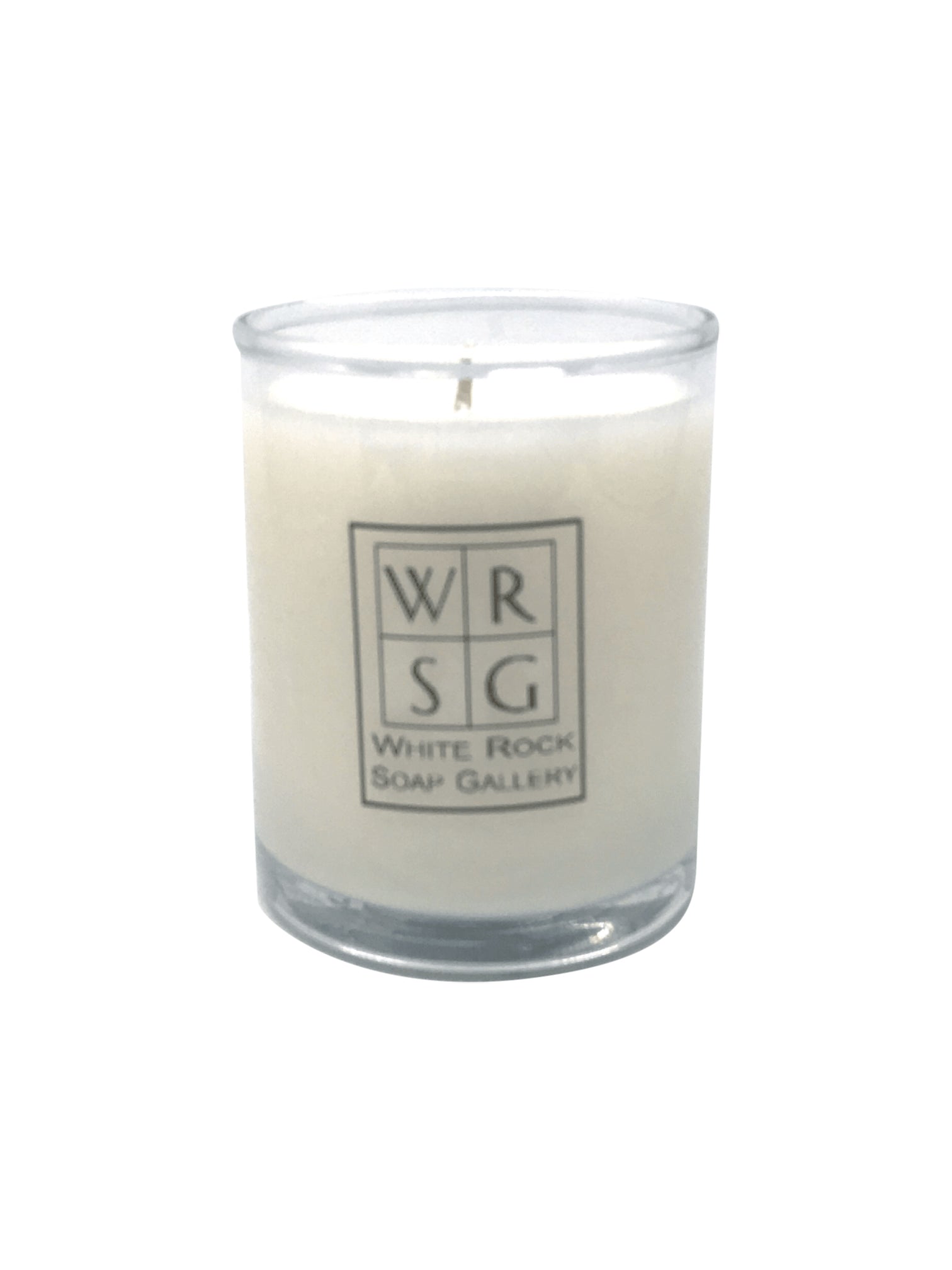 3.5 oz Votive Glass Soy Candle - White Rock Soap Gallery