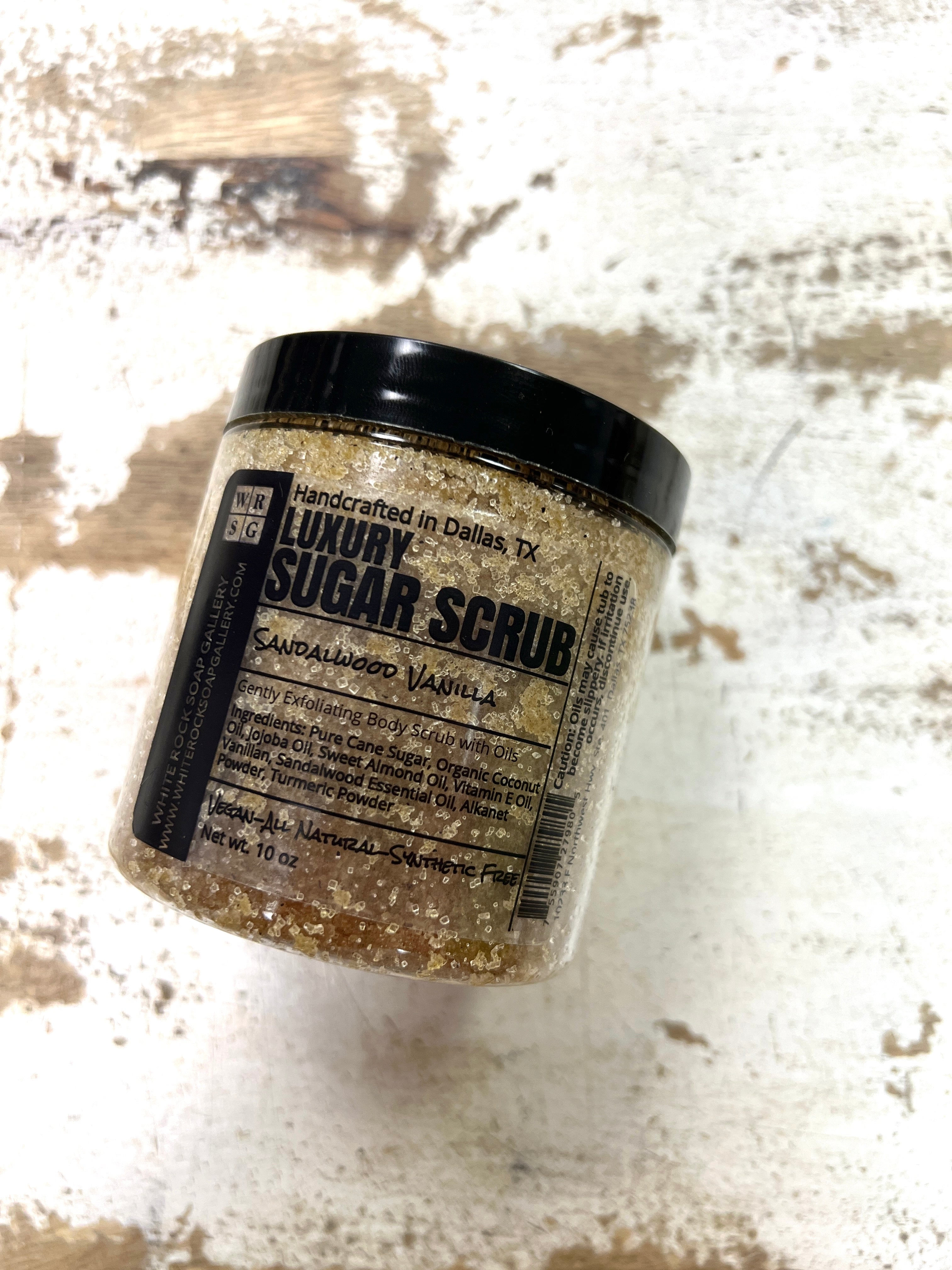 Exfoliante de azúcar de lujo