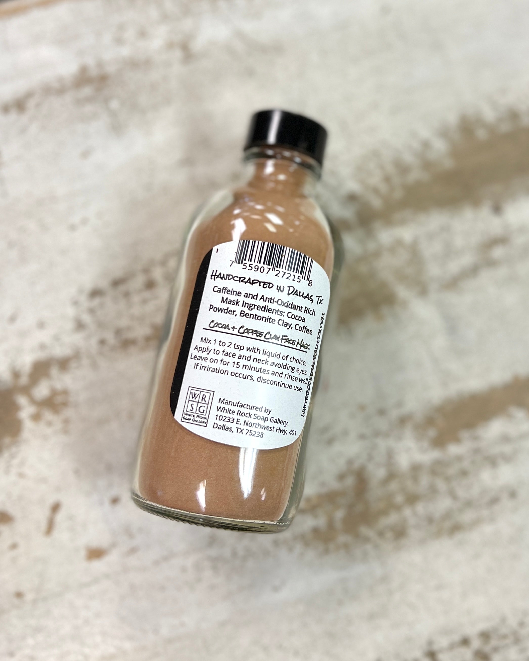 Mascarilla de Arcilla de Cacao y Café