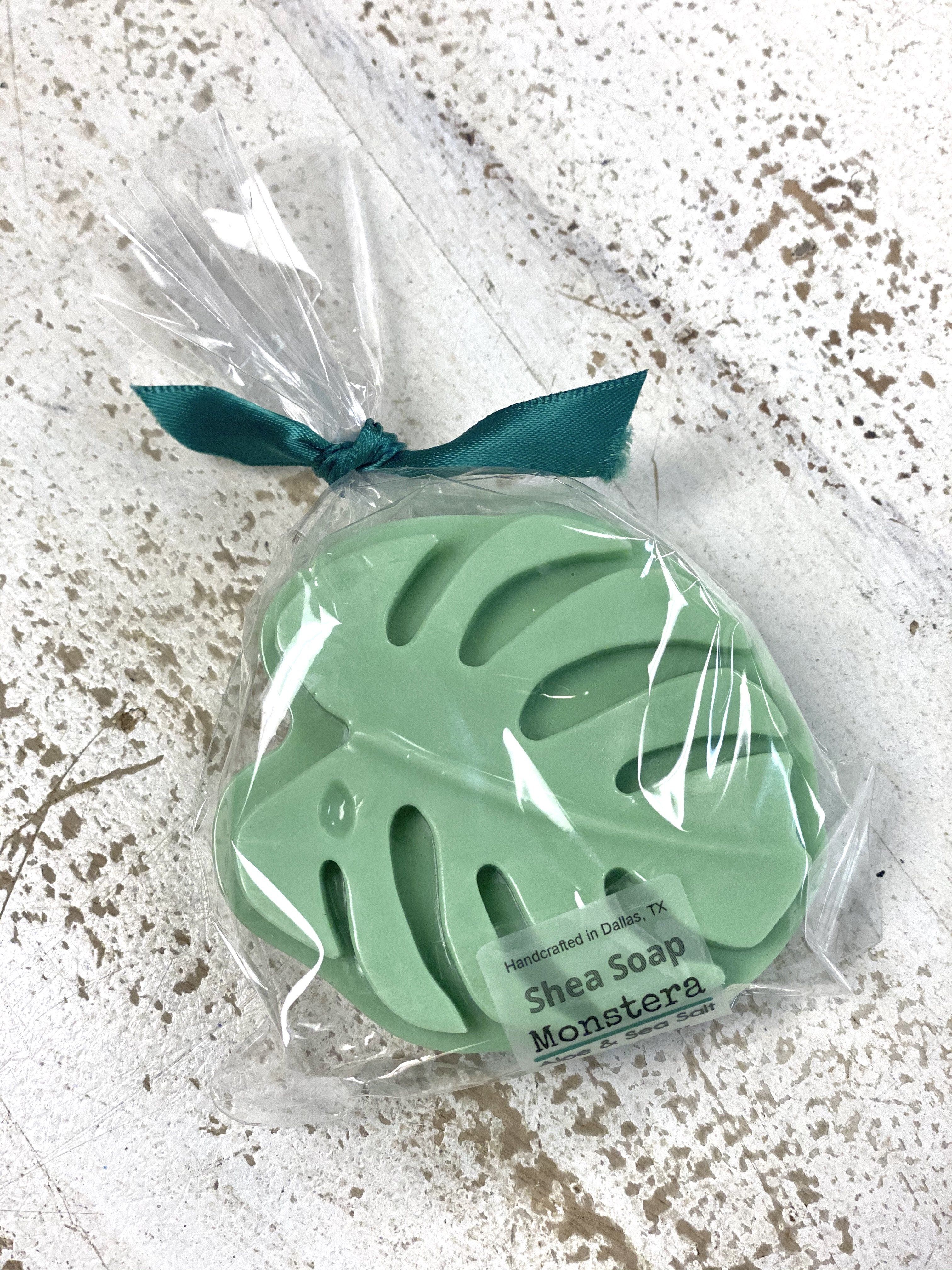 Cobalt Soap Co. Jabón de karité - Hoja de Monstera