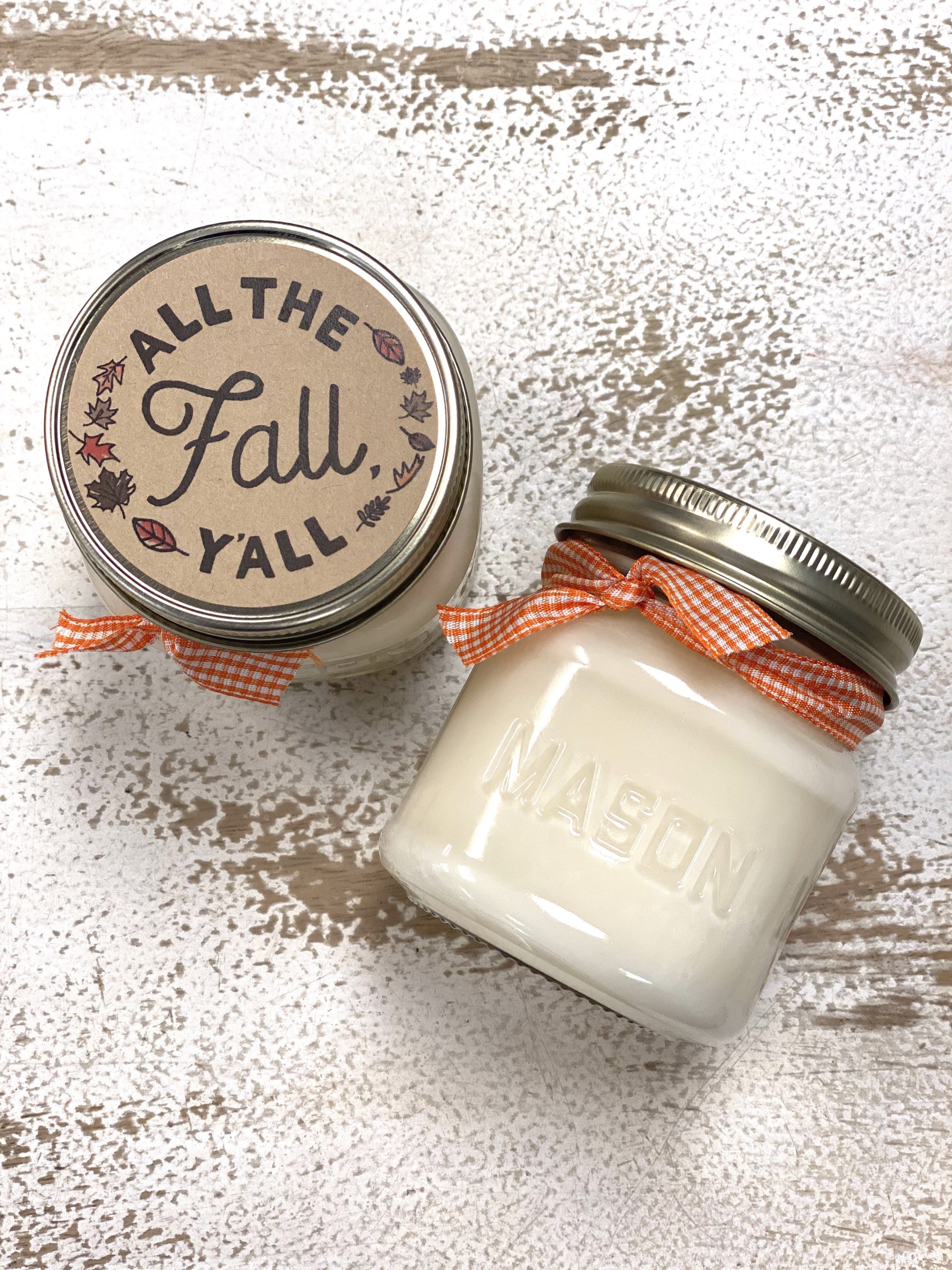 Vela de cera de soya - All The Fall, Y'all