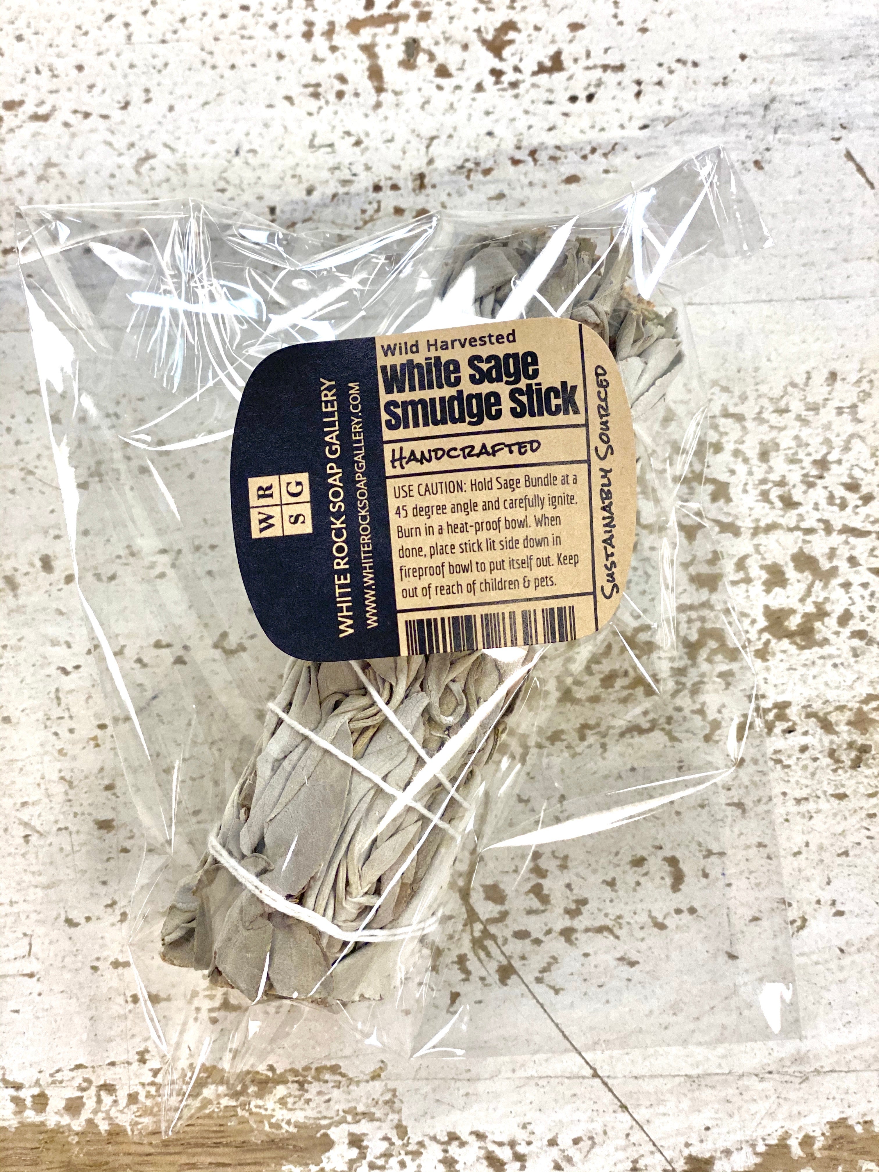 White Sage Smudge Stick - 4 Inch