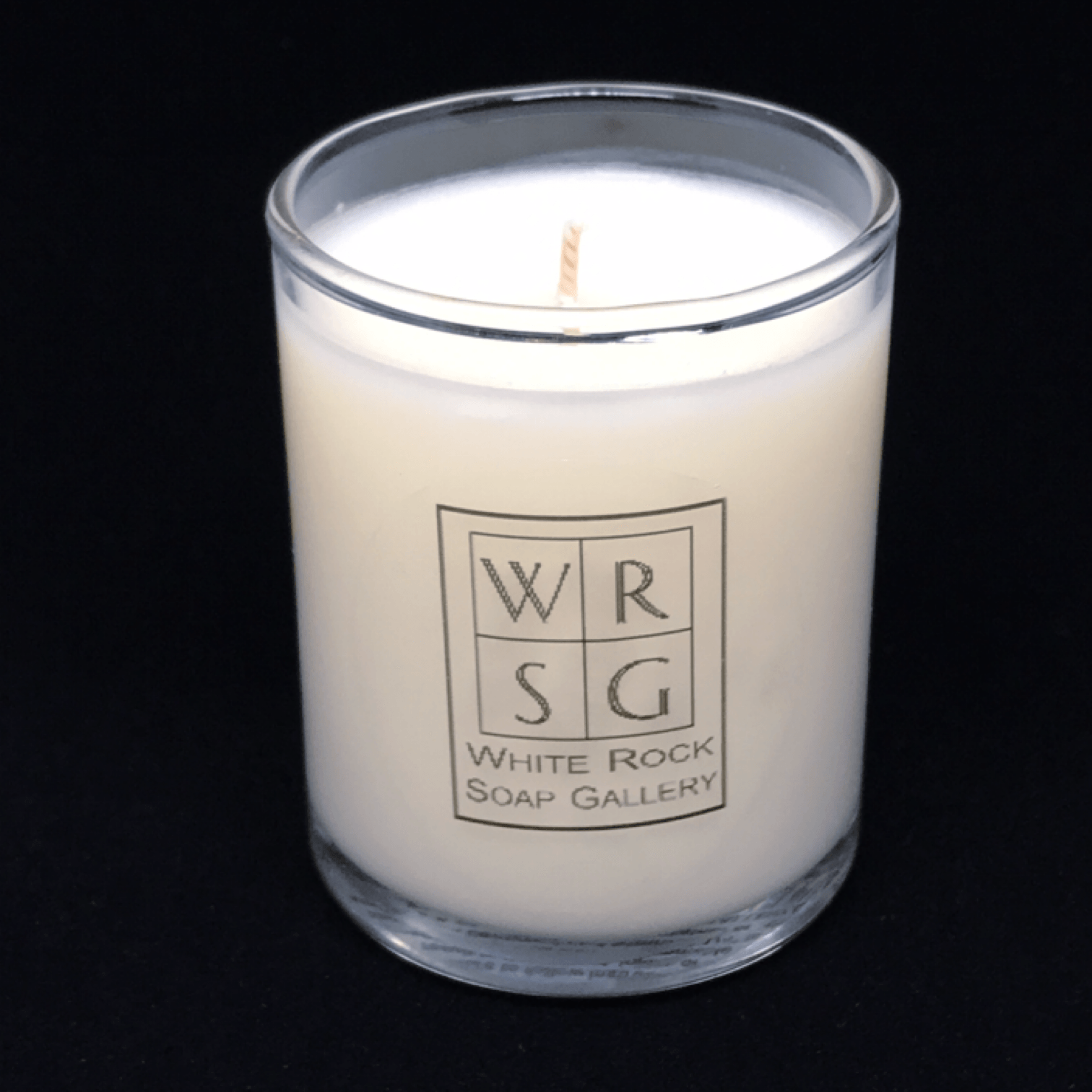 3.5 oz Votive Glass Soy Candle - White Rock Soap Gallery
